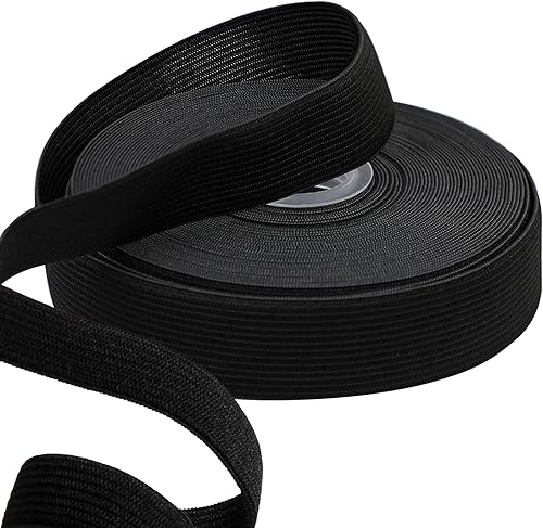 Miniatura 37 de Lydia's Deal Cordón elástico de 1/8 de pulgada (0.118 in) x 50 yardas, bandas elásticas para tejer, costura, manualidades, banda para las orejas