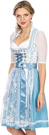 blue dirndl