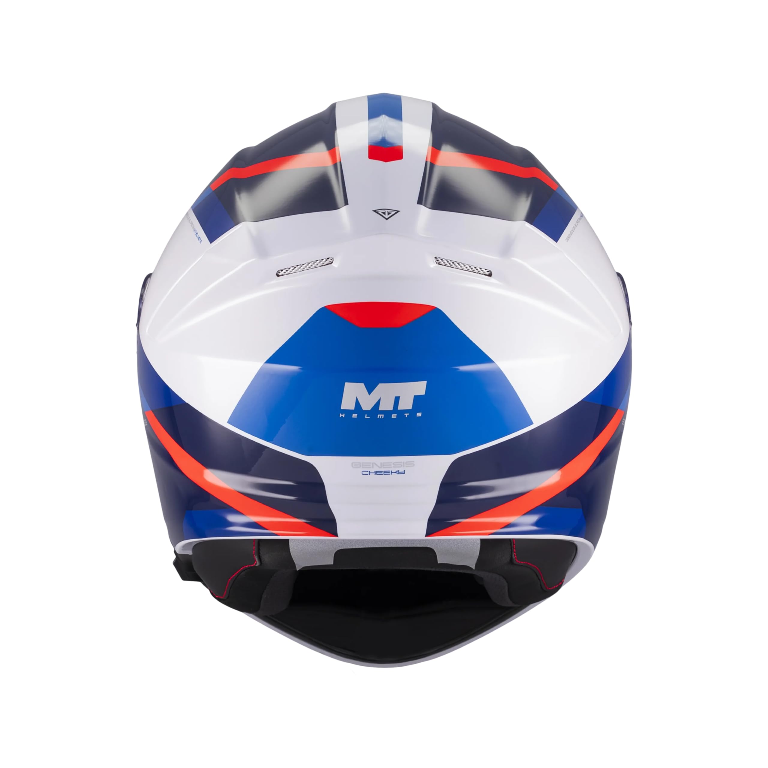 Casco Modular MT Helmet Genesis R SV Cheeky A7 Brillo con Visor Solar Integrado 22.06