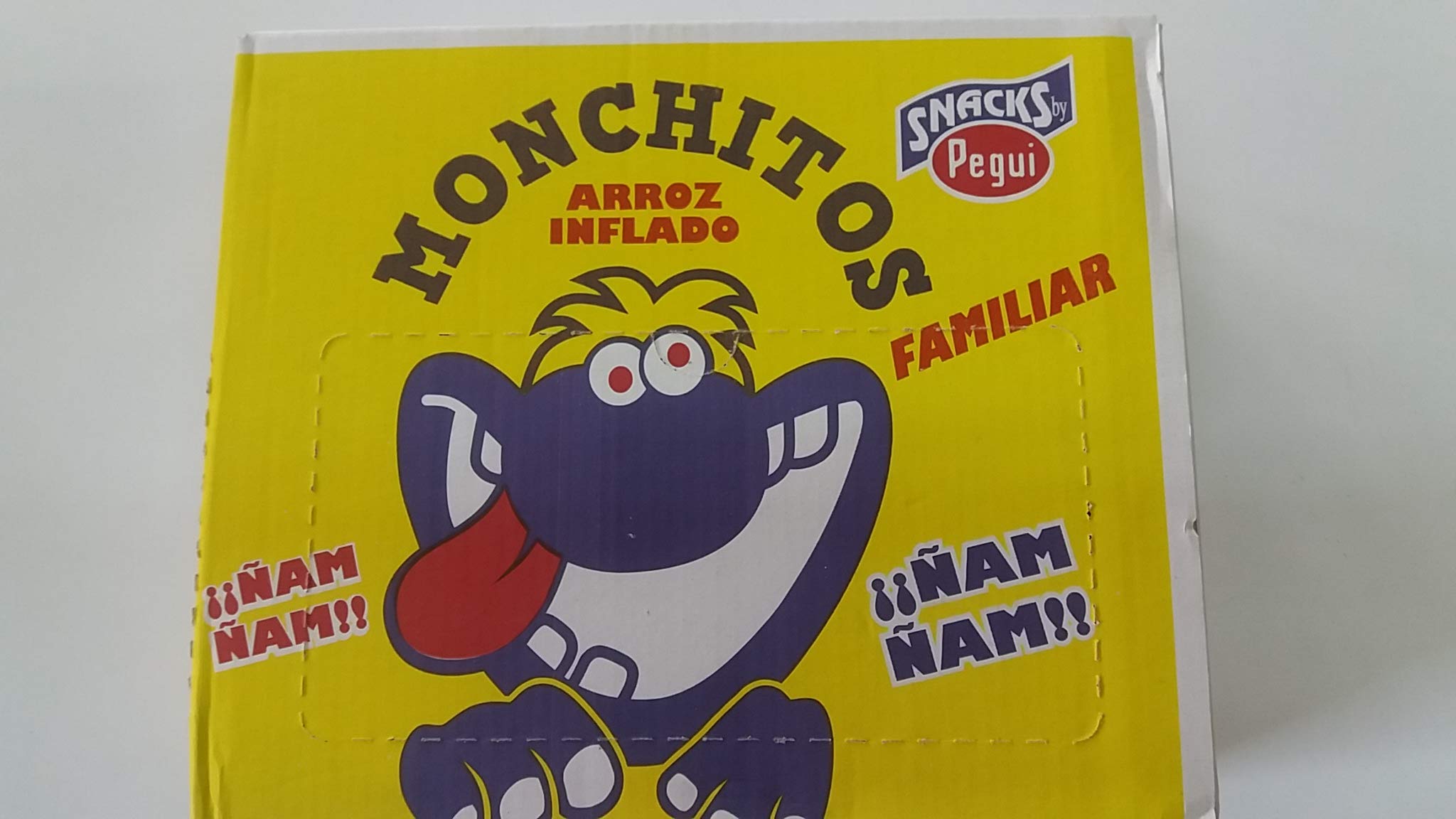 Monchitos Familiar - 50 Gramos Cajas De 20 Unidades