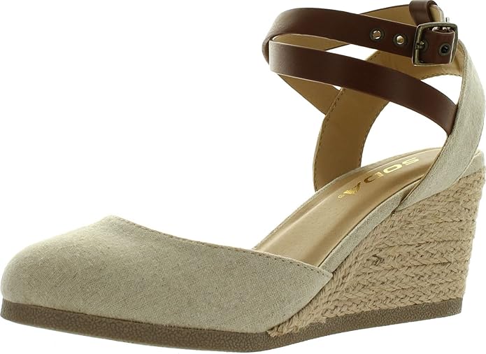 closed toe ankle strap espadrilles
