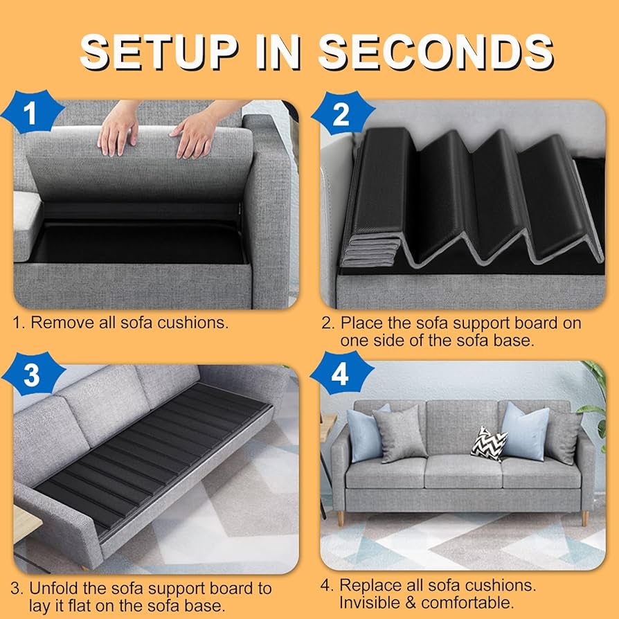 flat couch cushions
