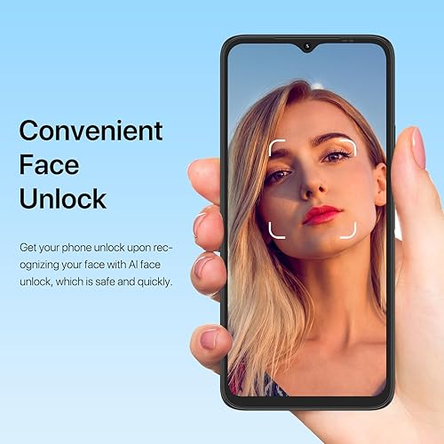 Miniatura 6 de UMIDIGI C1 Plus teléfono celular desbloqueado, 3 GB +32 GB 5150 mAh batería con 6.52 pulgadas de pantalla completa grande Smartphone Shining AG