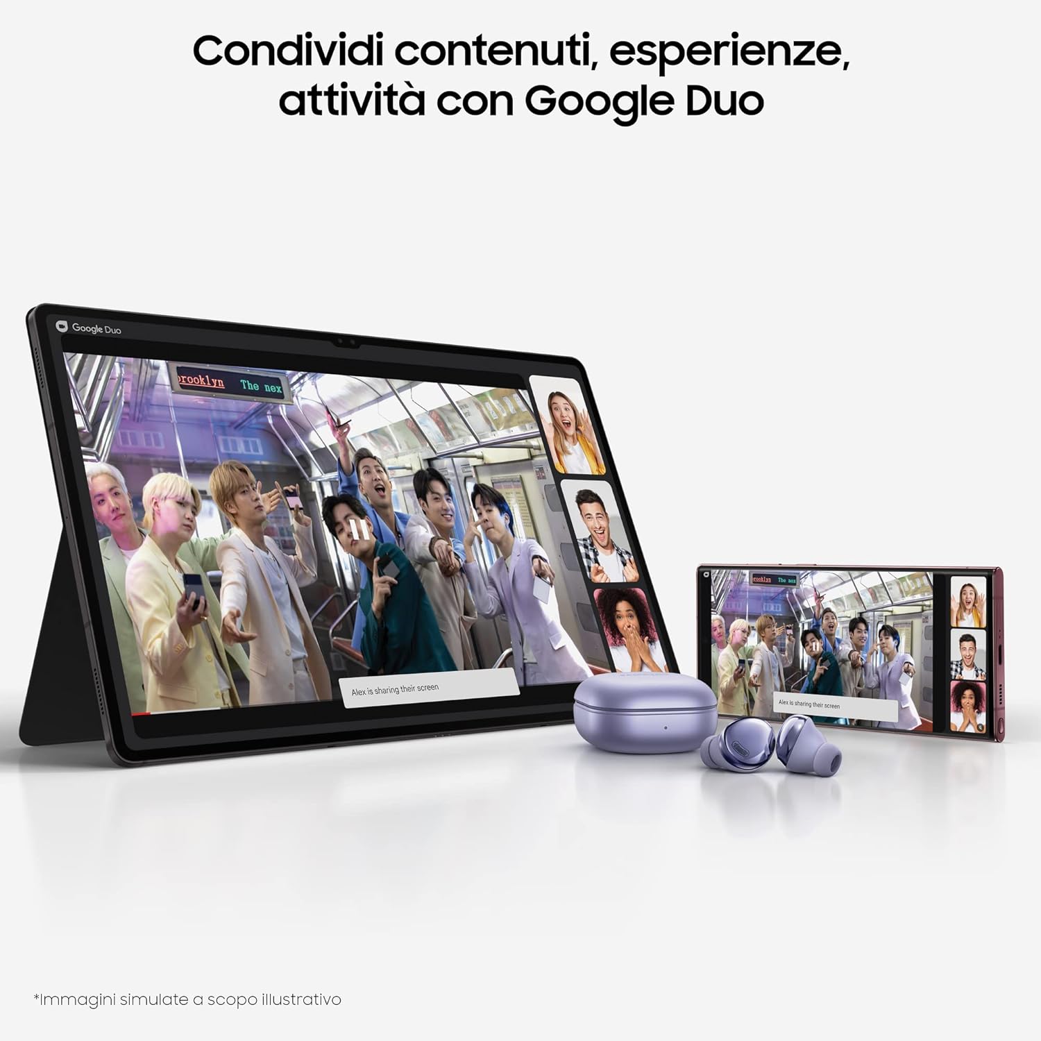 Samsung Galaxy Tab S8 Tablet Android 11 Pollici Wi-Fi, 8/256 GB Tablet Android 12 Graphite [Versione italiana] 2022