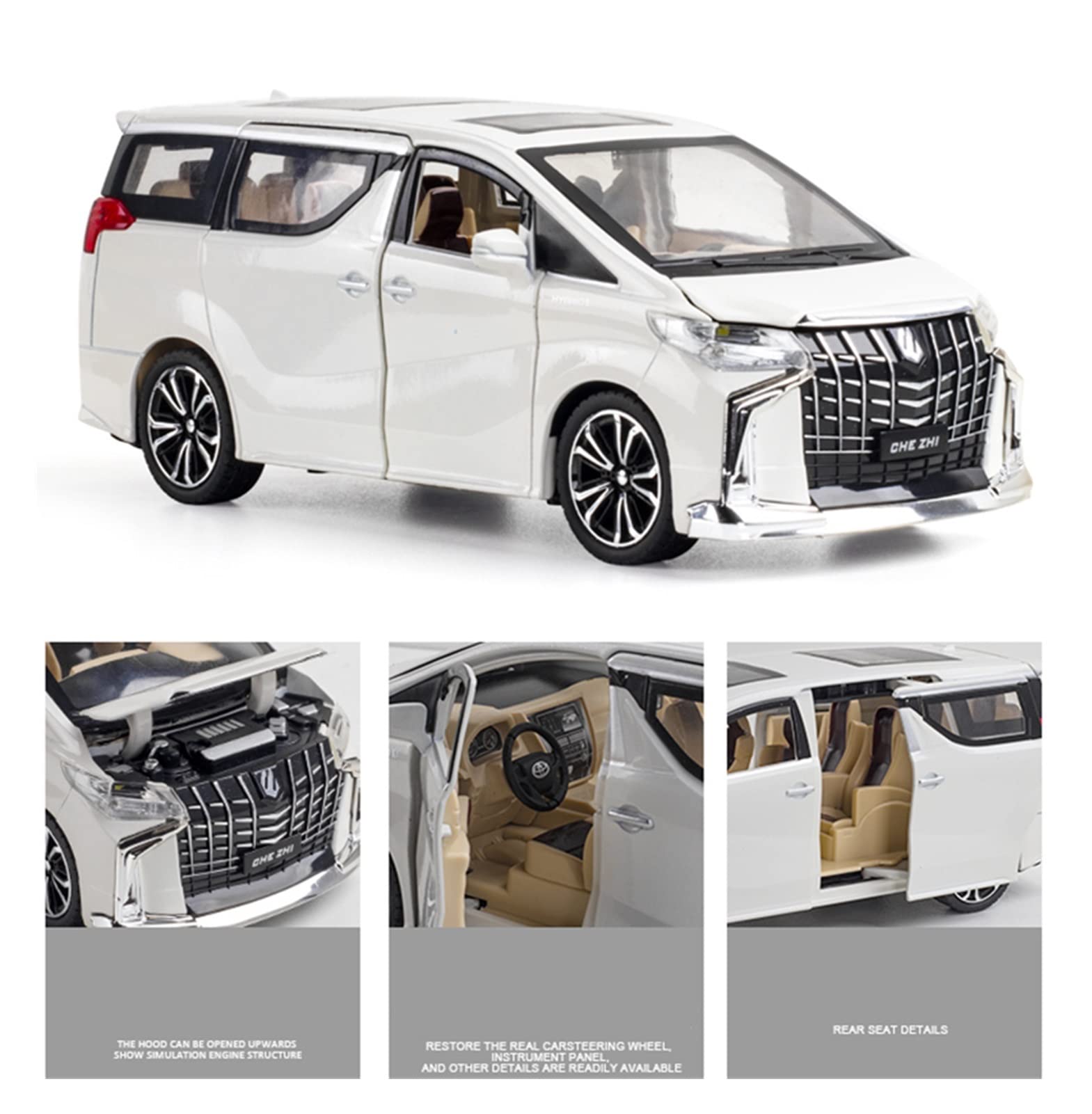 Amazon.co.jp: ミニカー スケールモデルカー 1:24 トヨタアルファード