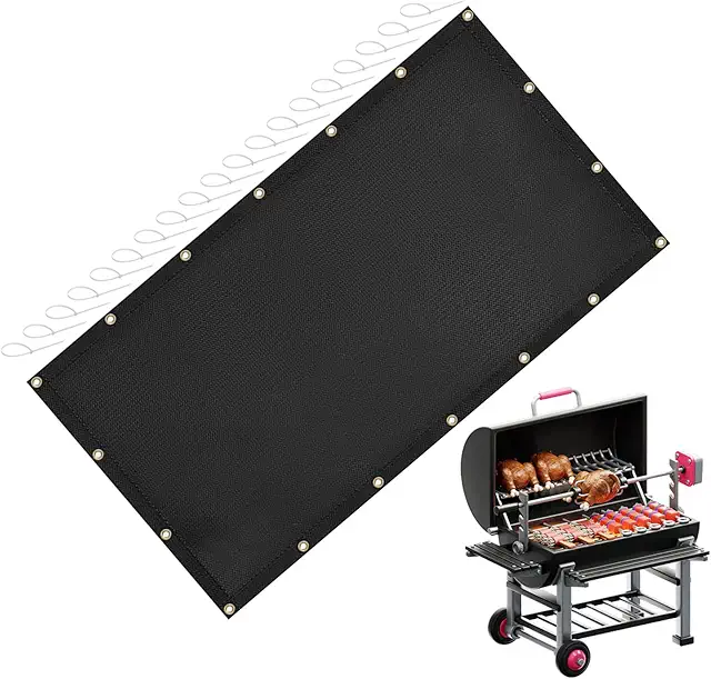 Plaque Protection Murale Poêle Ignifuge Gramigg - Résiste 900°F, Facile à Installer