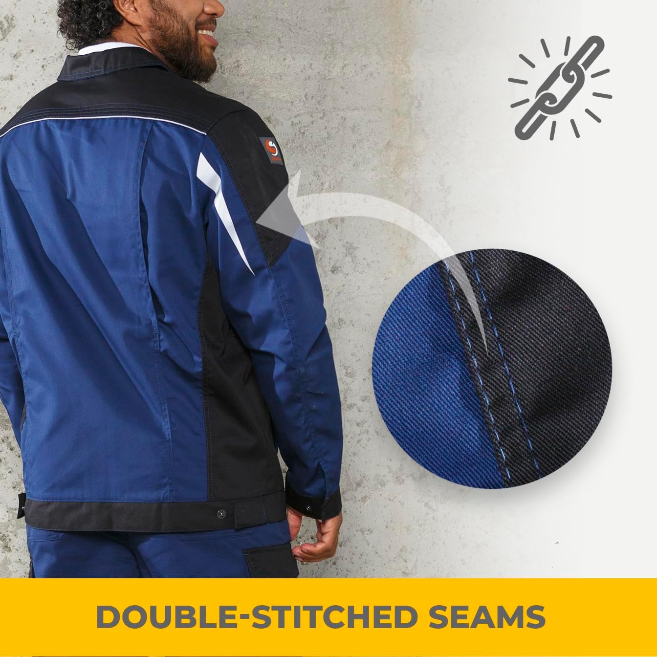 Jacket Status - Ventilated - Hi-Vis Elements - Breathable - Spacious Pockets - Badge Loop - Tear Resistant