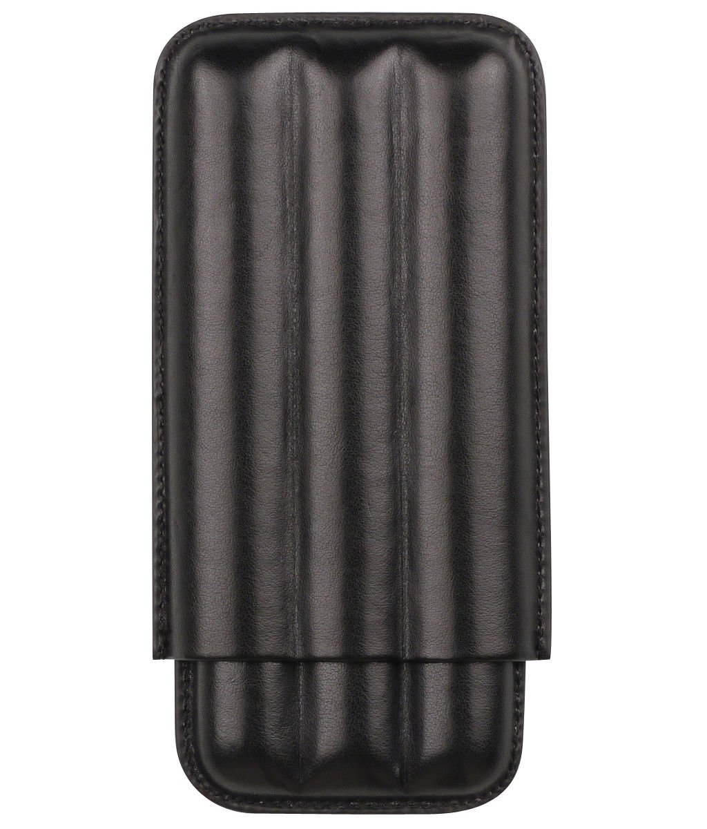 Hauser Astuccio portasigari cubani in eco pelle per 3 sigari tipo Long Corona, Churchill, Torpedo, Lonsdale