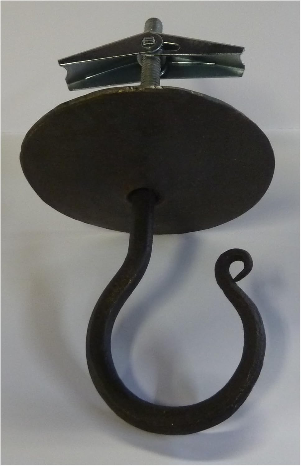 Wrought Iron Ceiling Hook With Toggle for Sheet Rock Home