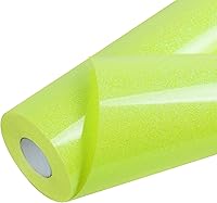 Vista 12 de TORC Rollo grande de vinilo de transferencia de calor HTV con purpurina rosa de 12 pulgadas x 20 pies, vinilo brillante para planchar en camisetas