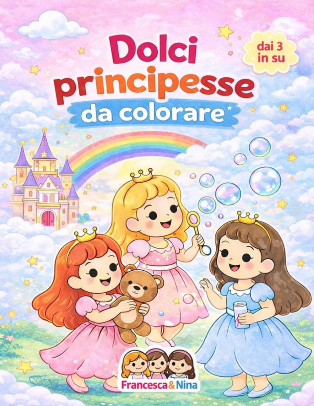 Dolci Principesse da colorare