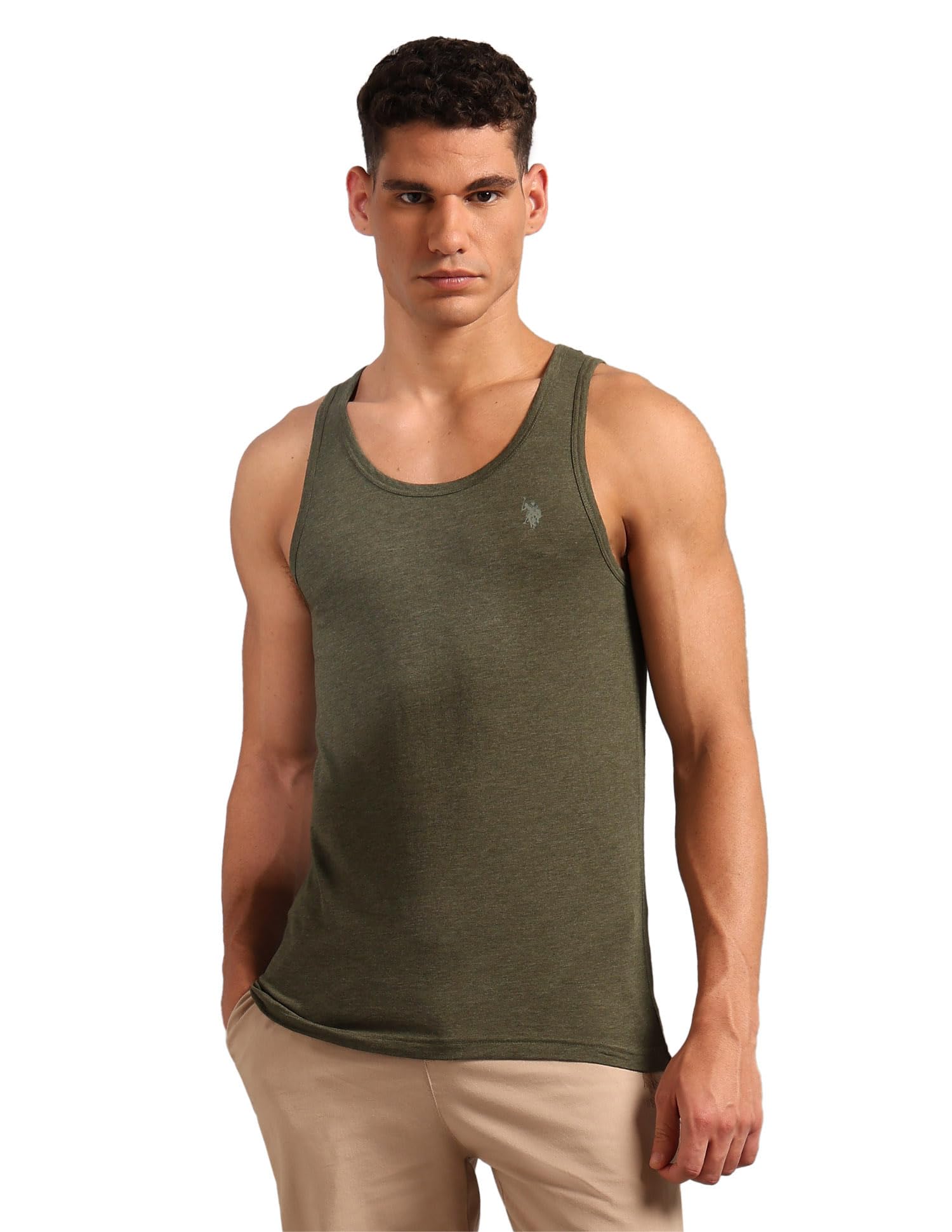 u.s. polo assn. Men's PV004 Premium Breathable Bamboo Cotton Innerwear Vest-picture-20