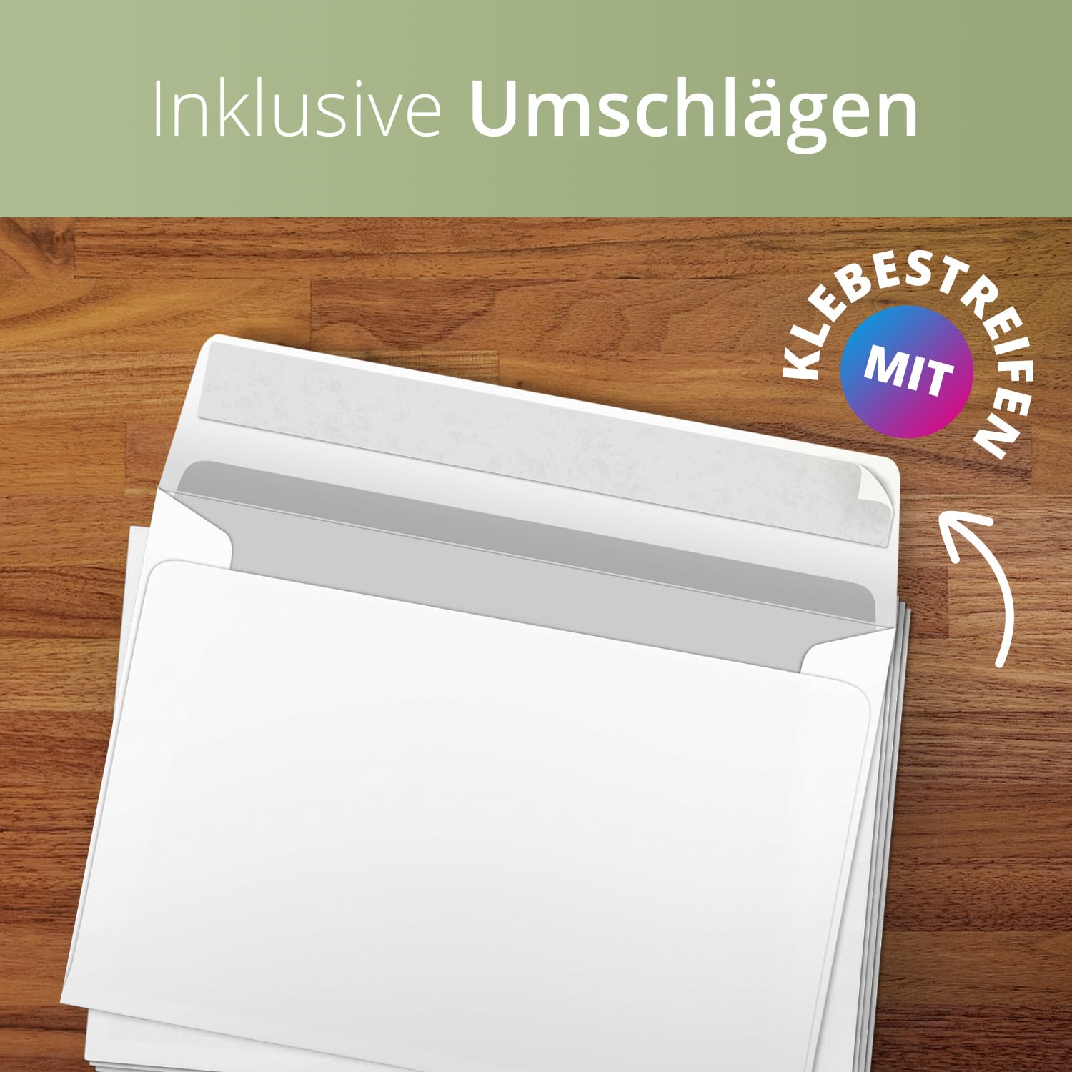 Einladungskarten Manufaktur Hamburg 40 Trauer Danksagungskarten ausfüllbar mit Umschlag - Danke Trauerkarten Postkarten Beerdigung Ausfüllen mit Text Motiv Friedwald Baum Lichtung Wald