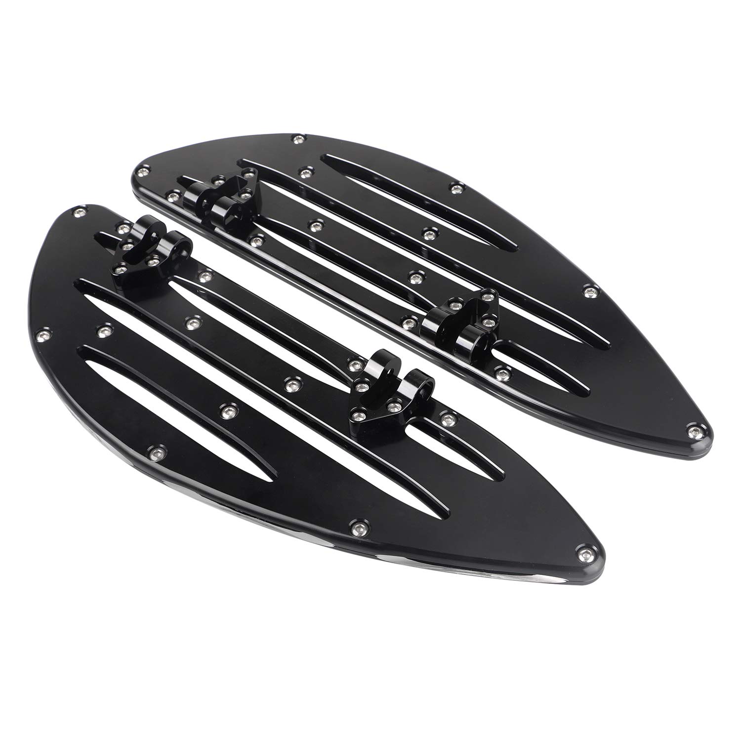 Repose Pieds Arlen Ness Fusion Beveled Noirs Pour Toute Harley-Davi