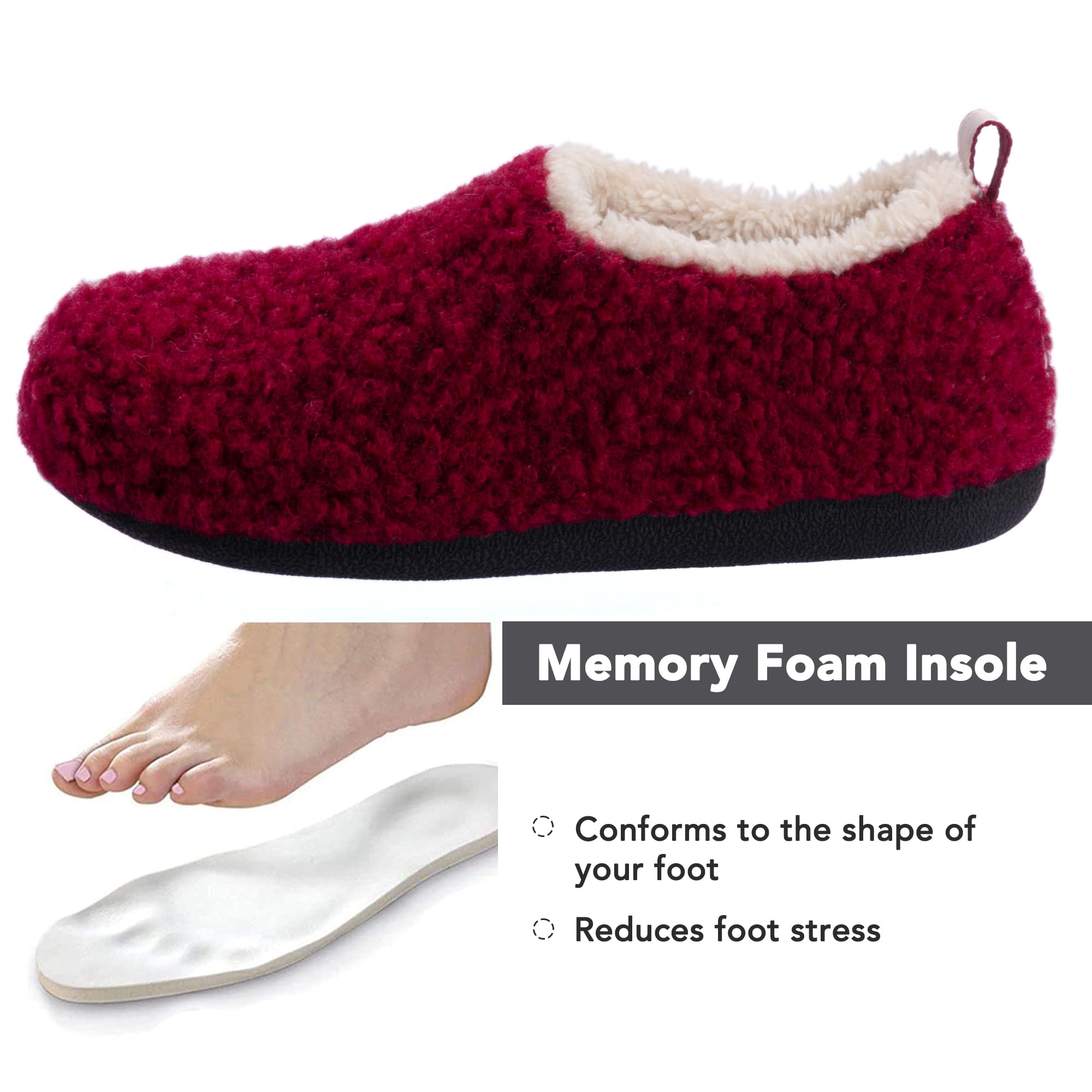 RockDove Women's Nomad Slipper con Memory Foam