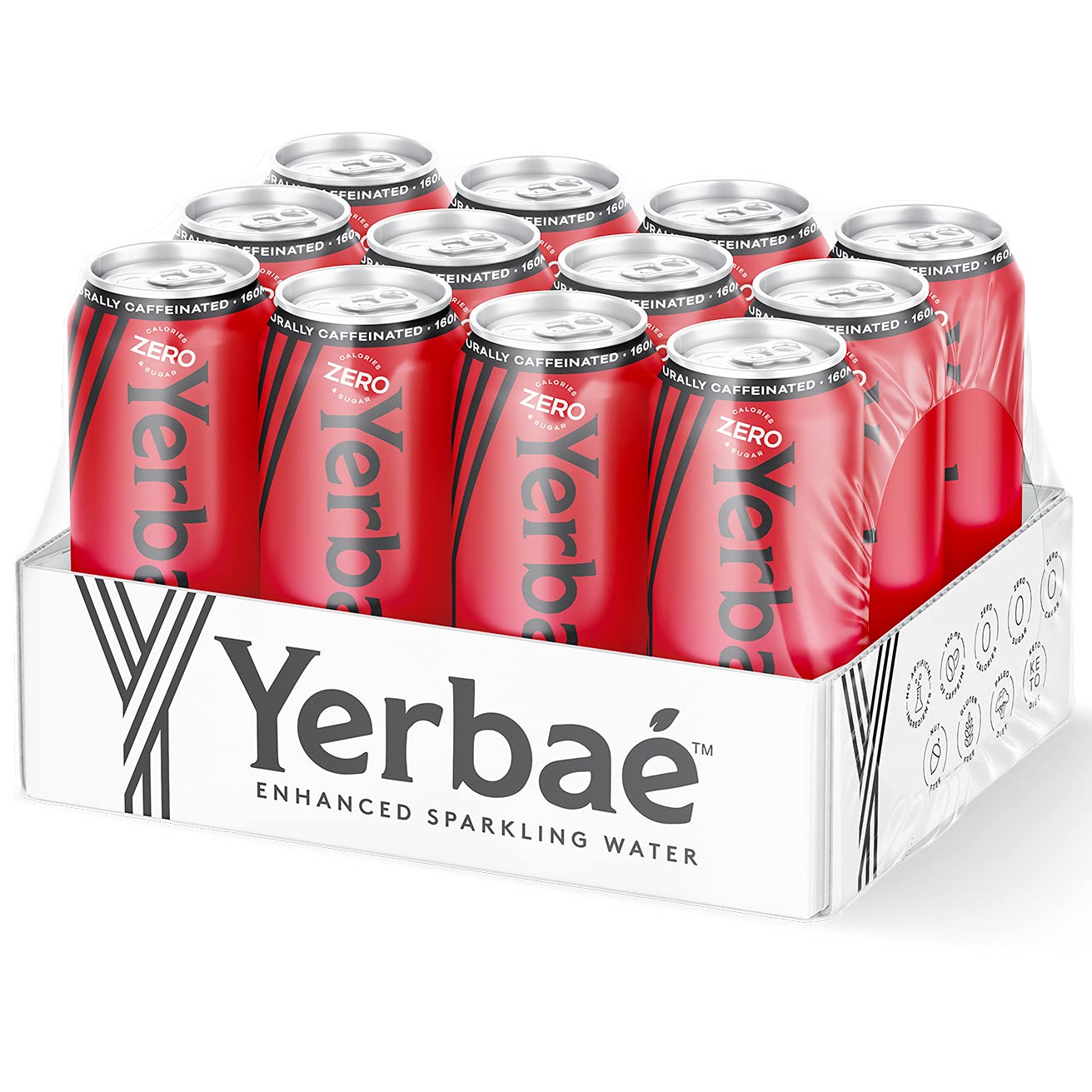 Buy Yerbae Sparkling Water Black Cherry Pineapple Fruit Flavored
