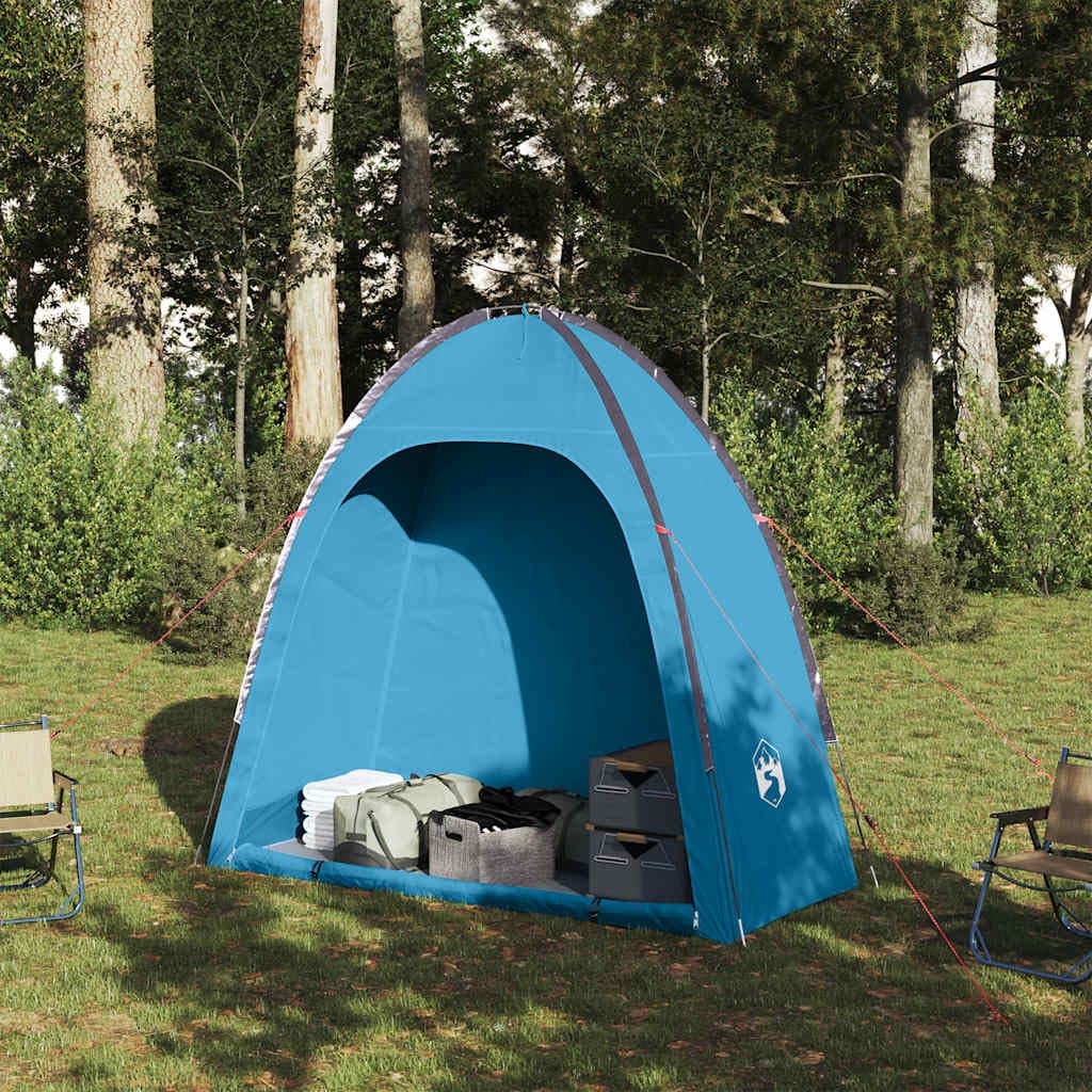 Tenda da campeggio, 200 x 163 x 190 cm, tenda con borsa per il trasporto, tenda leggera in poliestere con aste in fibra di vetro, per esterni e giardino, grigio e arancione