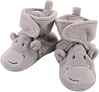 Vista 8 de Hudson Baby - Conjunto de accesorios de invierno, botines de forro de vellón unisex para niños Gris-oscuro
