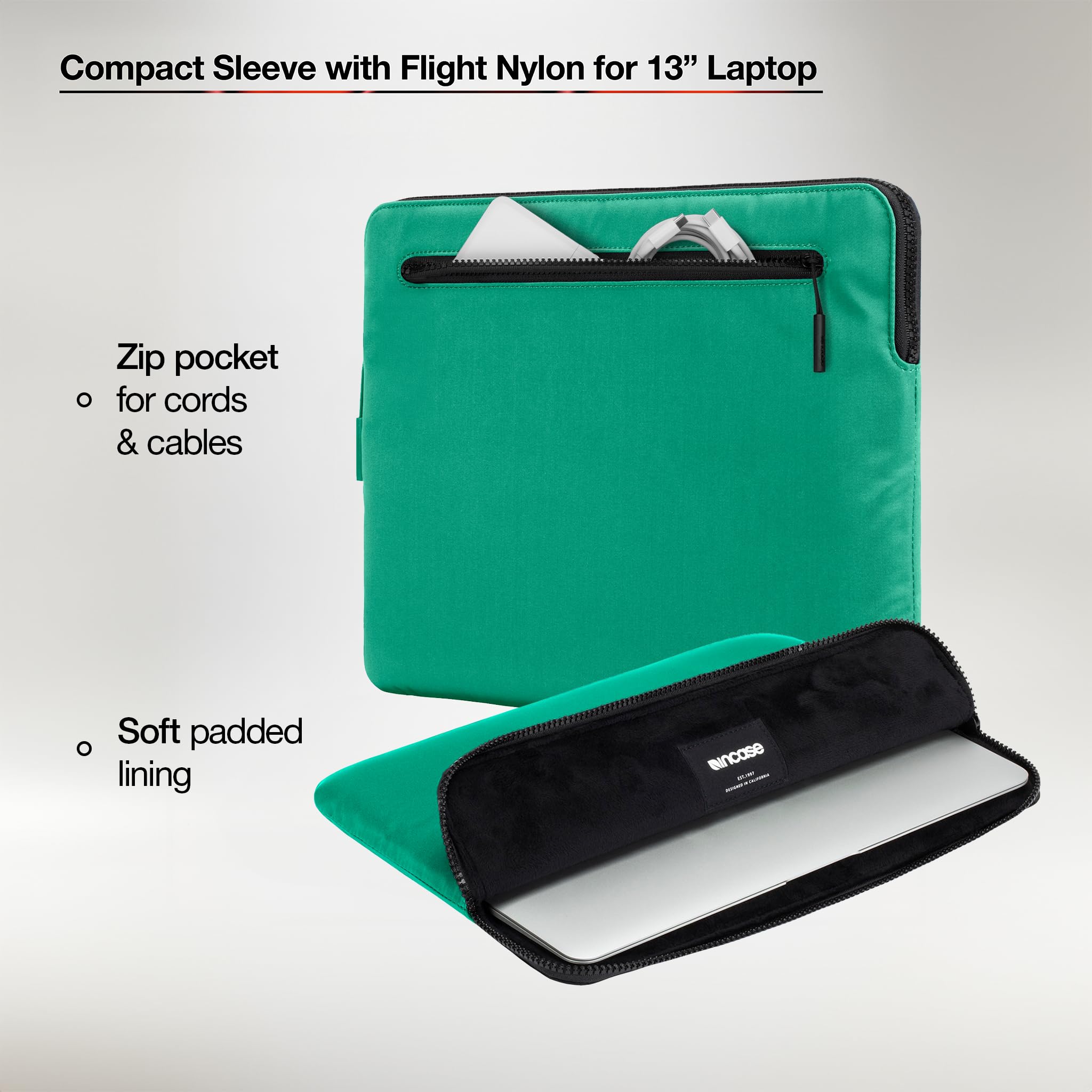 Amazon.com: Incase Compact Laptop Sleeve with Flight Nylon - 13