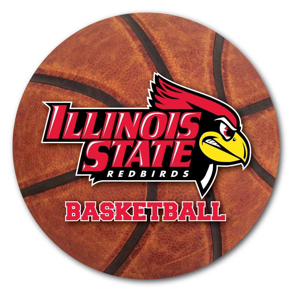 VictoryStore Coasters - Illinois State University Coaster Set, Sports Designs, Set of 4