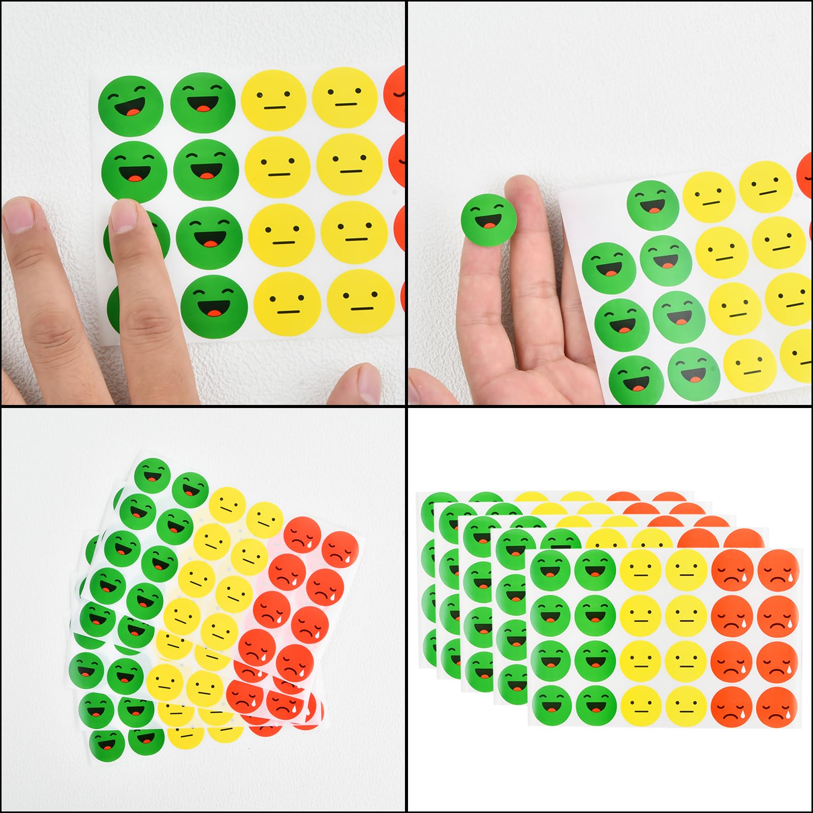 MoonyLI - Adesivi Colorati a Forma di Cuore, per Insegnanti