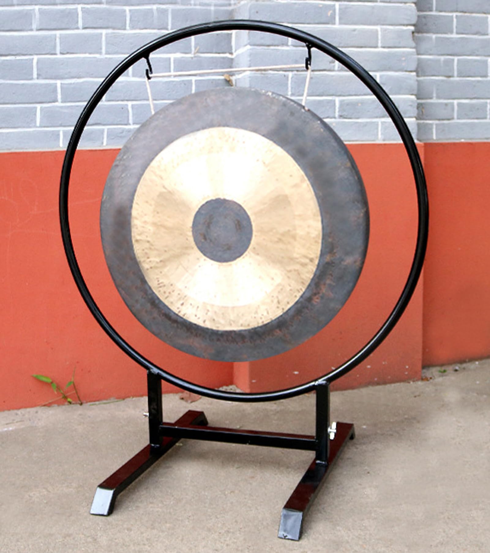 50cm, Soporte de Gong Grande, Estante para Gong, Marco de Gong con Estructura en O, es el Accesorio Gong, Hay Diferentes tamaños para Elegir
