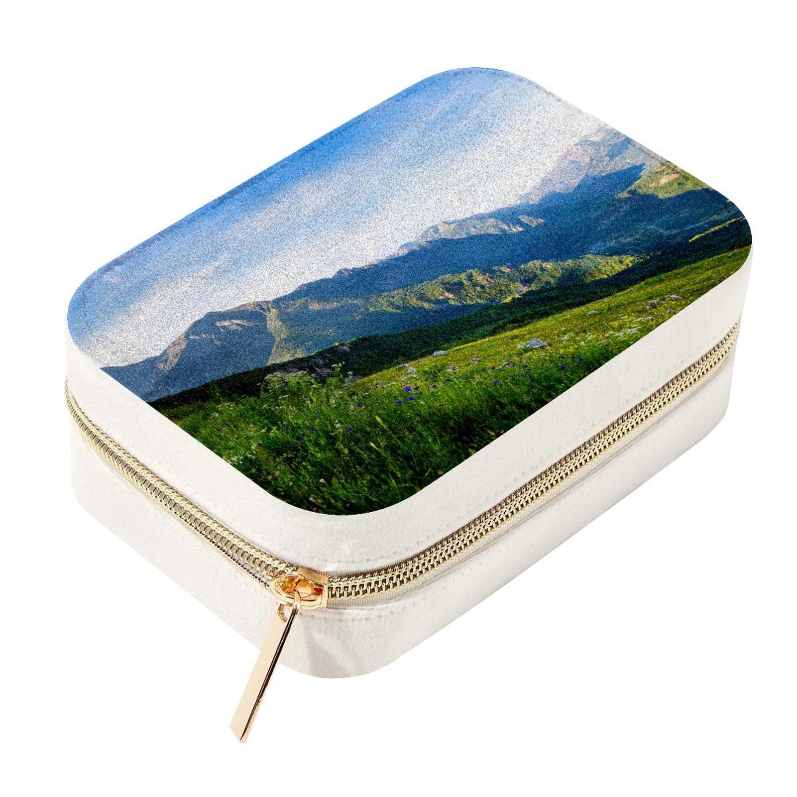 Boîte à bijoux anti-nœuds montagne compacte pour ne plus jamais emmêler vos colliers