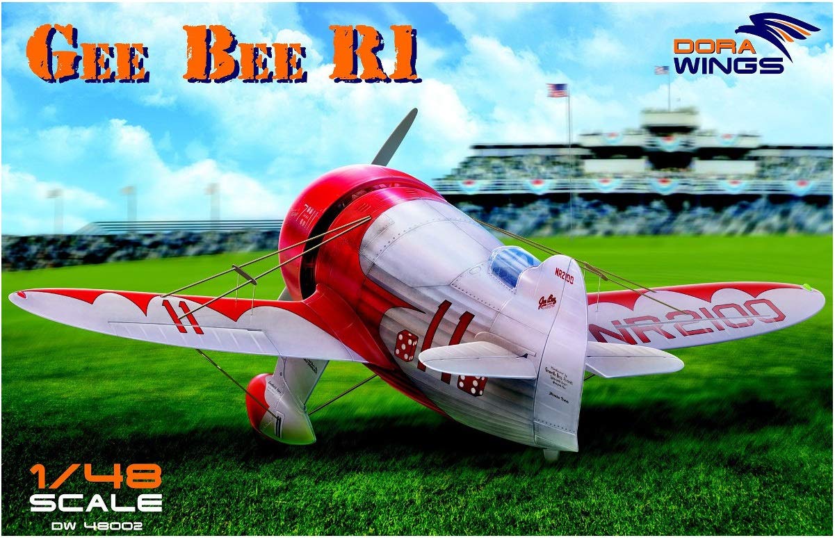 Amazon | ドラウィングス 1/48 アメリカ ジービー R1 レース機
