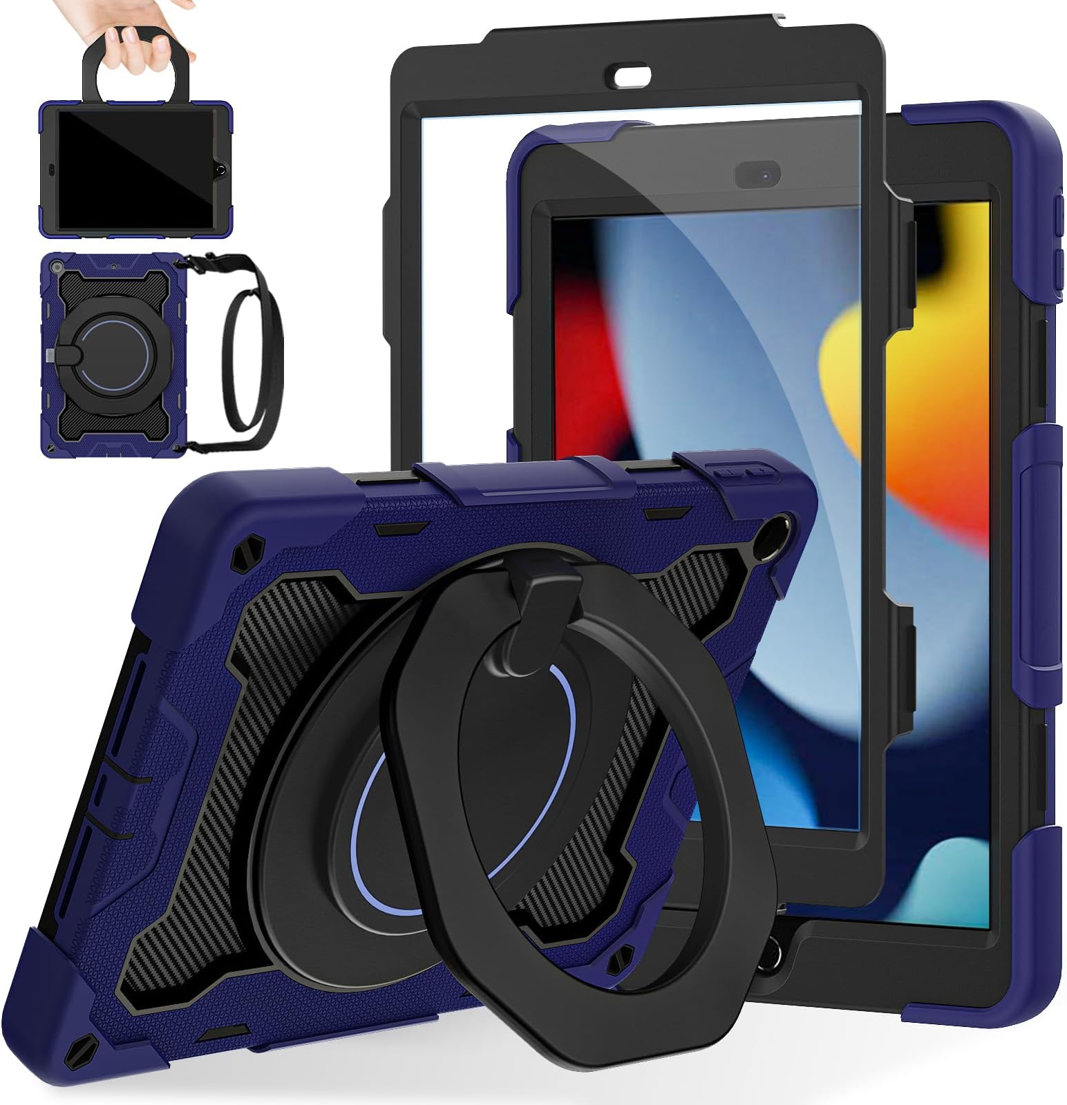 SEYMAC Stock Case For IPad 9th/ 8th/ 7th Generation 10.2 - View #10