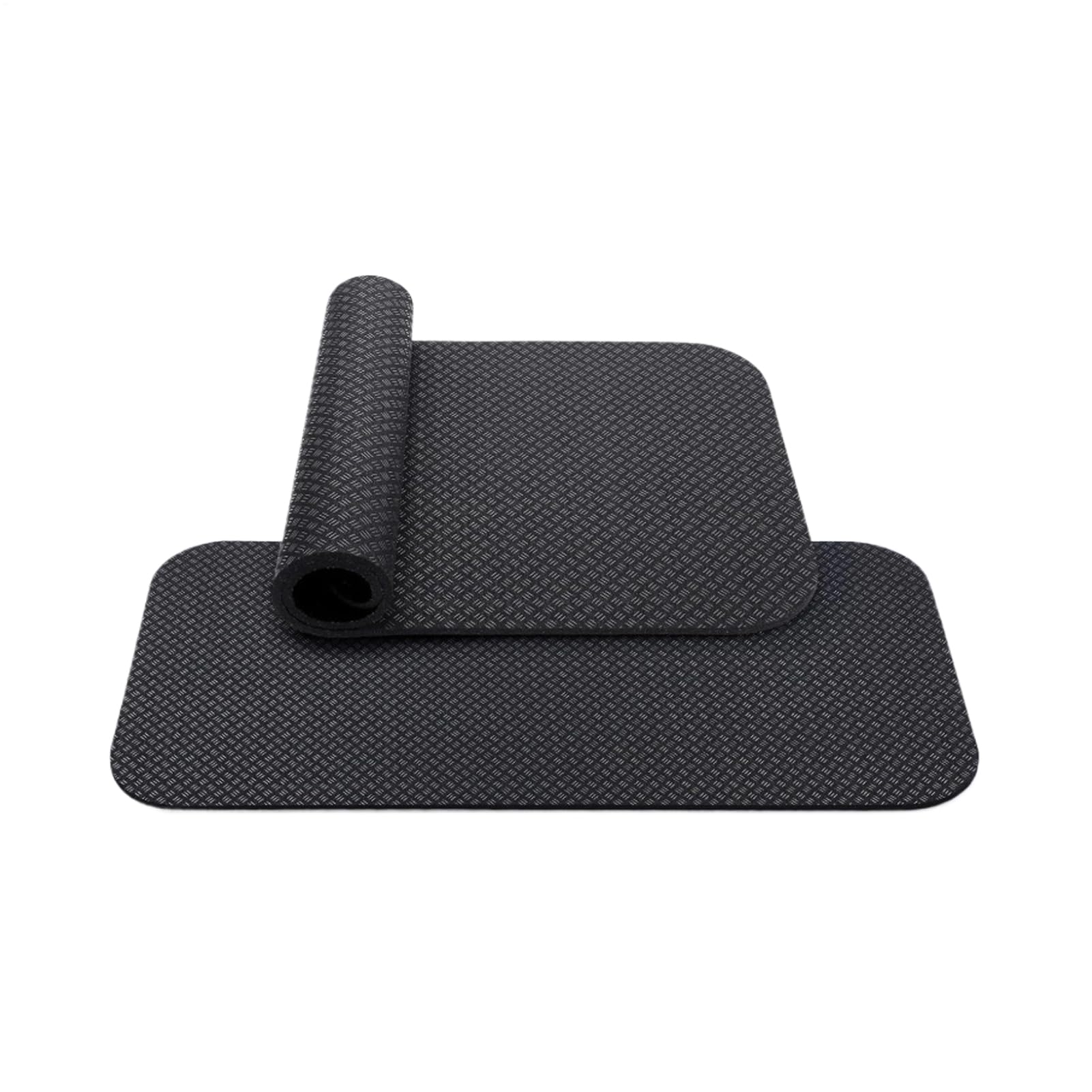 Alfombrilla de bicicleta estática de doble cara gruesa y protectora