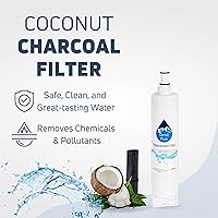 Vista 4 de Paquete de 3 filtros de agua de repuesto para refrigerador Whirlpool GS6SHAXLS03, compatible con cartucho de filtro de agua para refrigerador