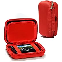 Navitech Red Hard Case Compatible with Garmin zumo XT3 4.7 Inch Sat NAV