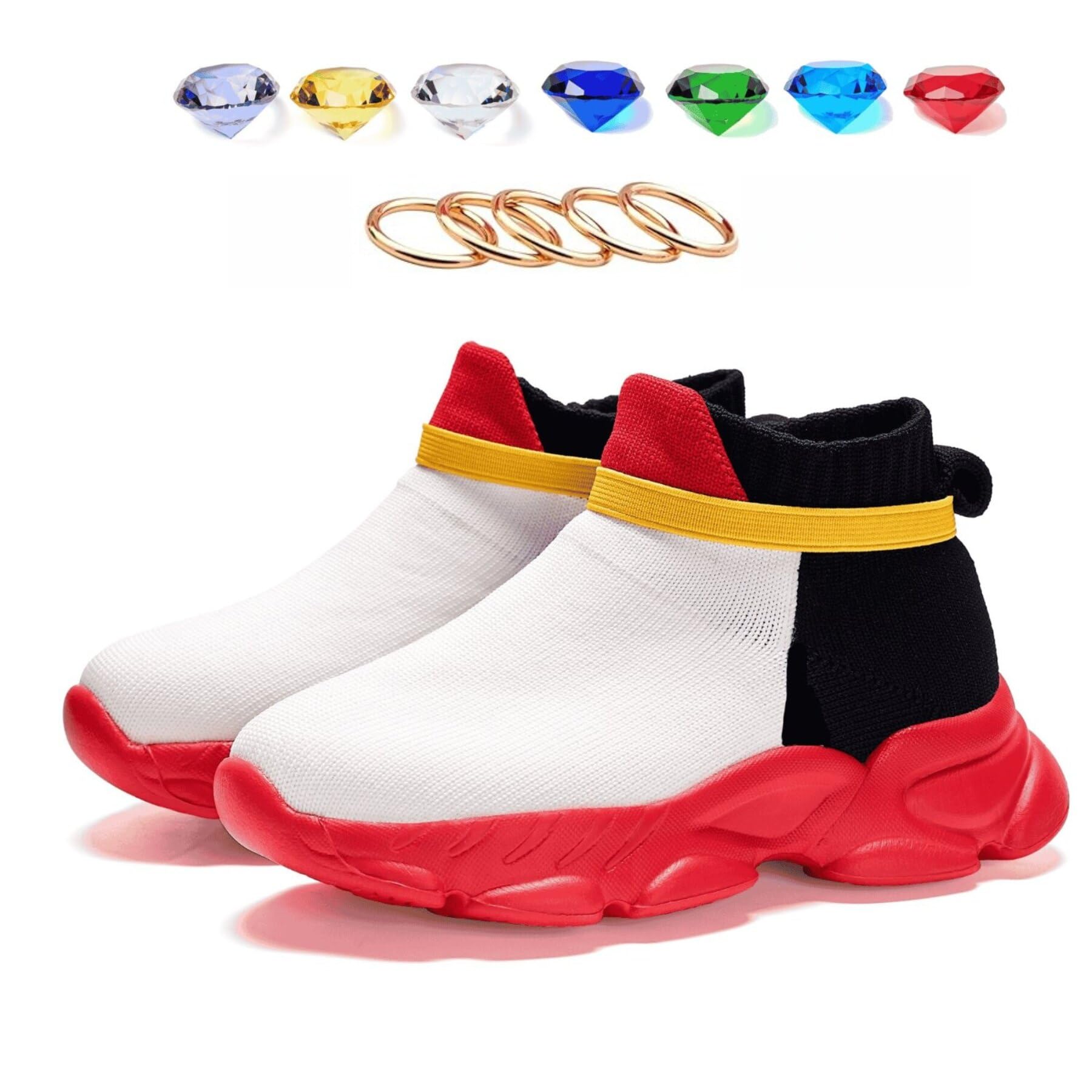 Scarpe Sportive per Bambini Scarpe da Ginnastica da Interno Sneakers con Suola Antiscivolo Scarpe da Ginnastica