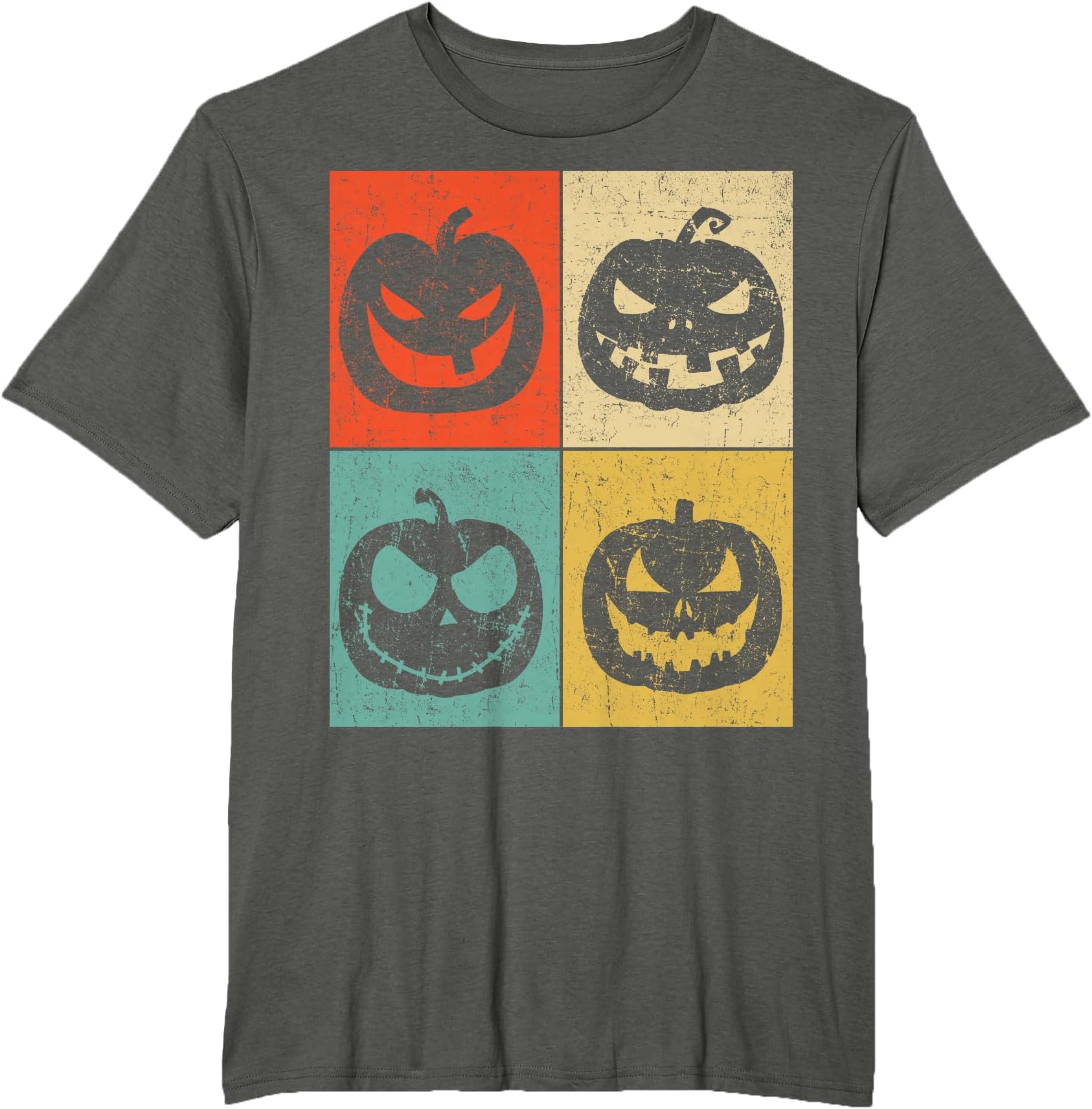 Vintage Halloween Pumpkin Women, Men, Kids, Funny Retro Gift T-Shirt