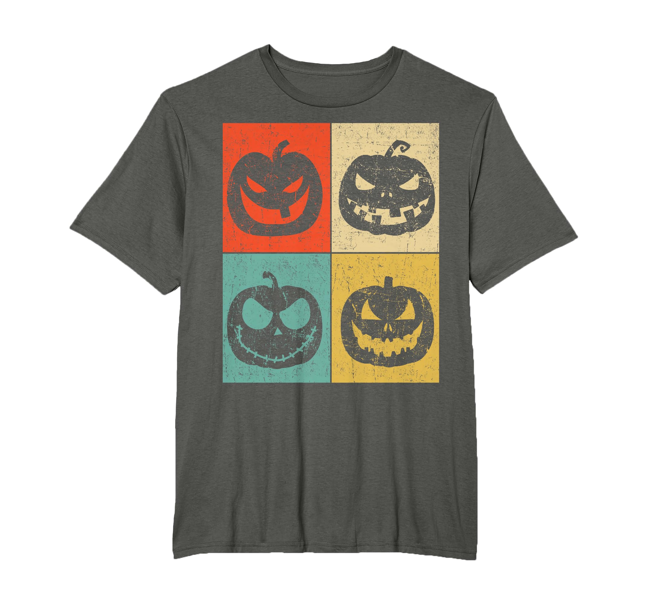 Vintage Halloween Pumpkin Women, Men, Kids, Funny Retro Gift T-Shirt
