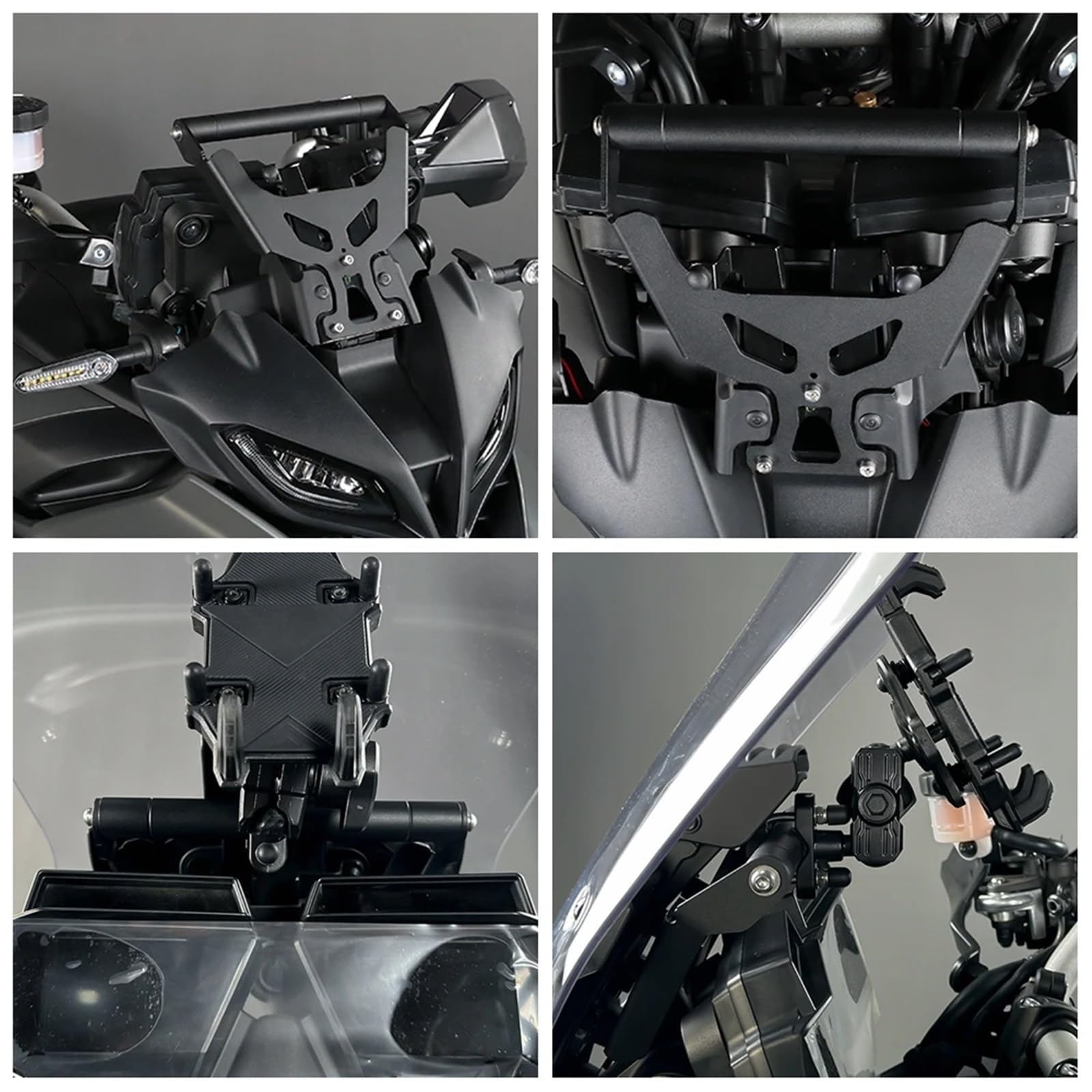 Soporte para Navegación GPS Soporte Extensión para Manillar Navegación GPS 9GT 900GT 2024 para Tracer 900/GT Soporte Antivibración para Teléfono Móvil Tracer 9/GT Soporte Navegación