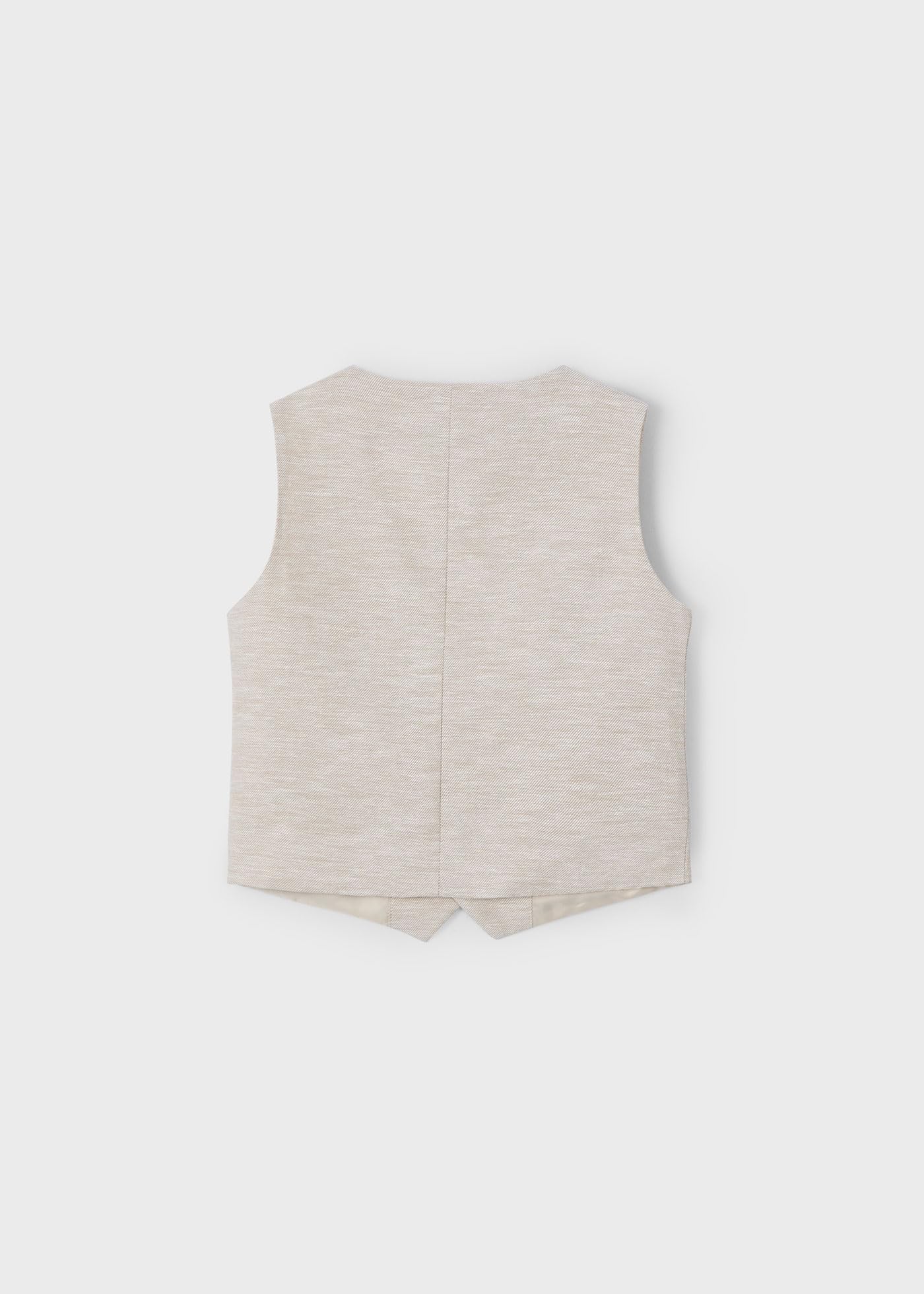 Mayoral Chaleco Lino Suiting para niño