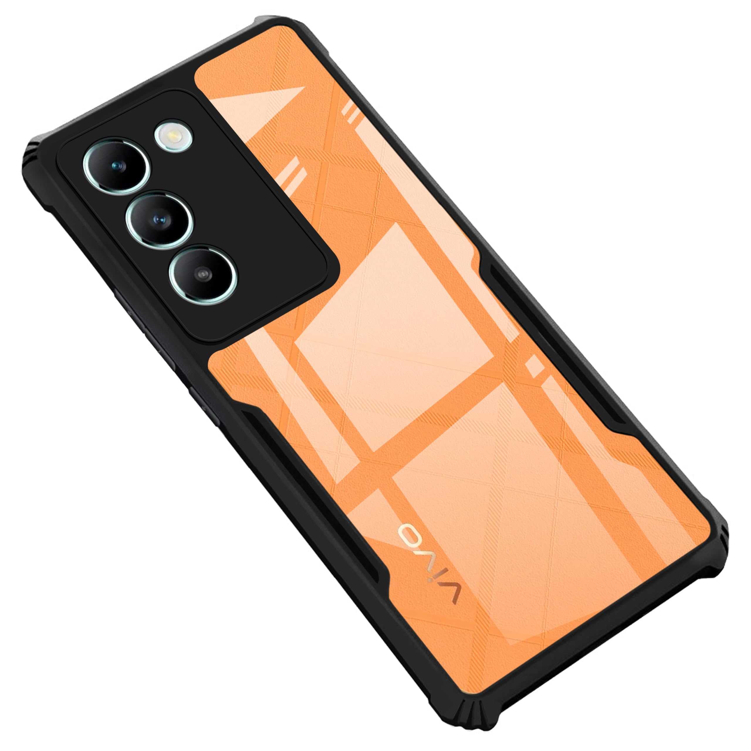Amazon Brand - Solimo Back Case Cover for Vivo Y200e 5G (Polycarbonate, Thermoplastic Polyurethane_Matte Black) (B0D2DMM2RX) Amazon Price History, Amazon Price Tracker