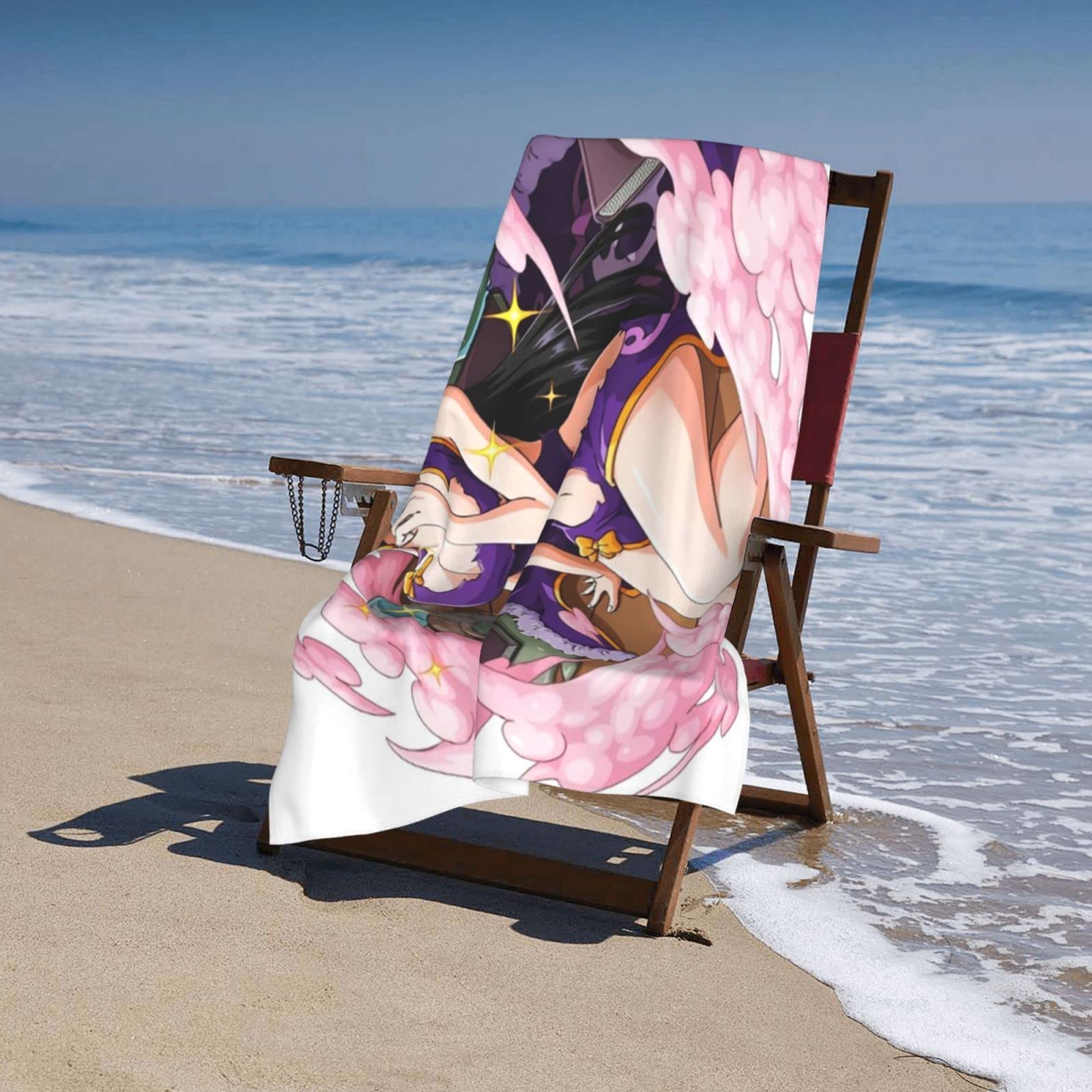 Amazon｜ボアハンコック ビーチタオル バスタオル タオル 速乾タオル