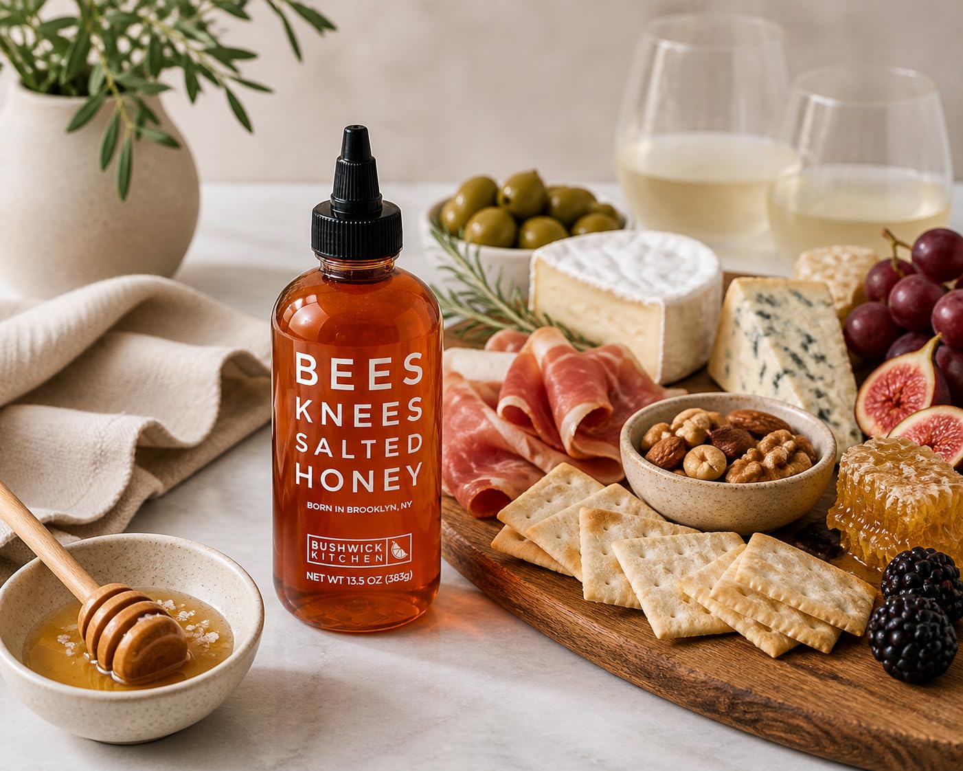 Amazon.com : Bees Knees Honey Gift Set - Sampler Includes Hot