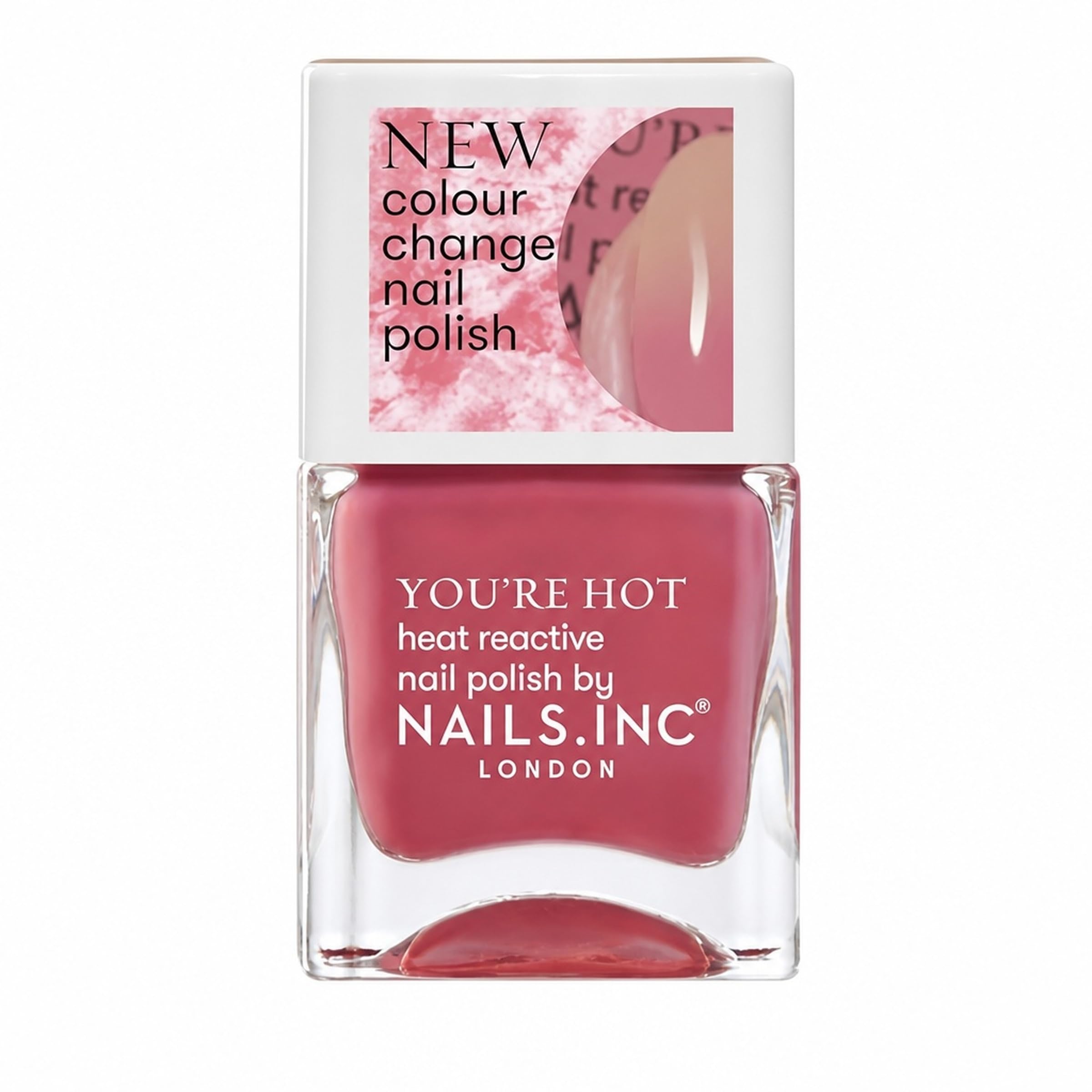Amazon.com: Nails Inc You're Hot Heat Reactive Hot Intentions Nail