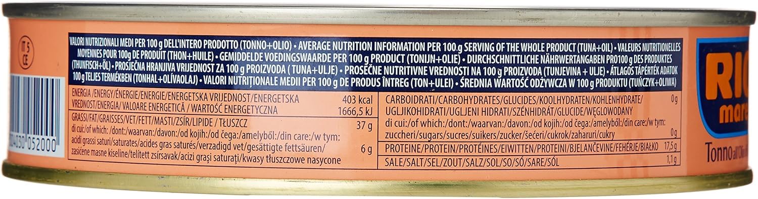 Italian Gourmet Tonno all'Olio di Oliva Thunfisch Konserve zart 3 x 500g | Tranci compatti, reichhaltiger Geschmack, pronti per insalate, pasta fredda, Gesamtnettogewicht 1,5 kg + Kostenlos Polpa 400g