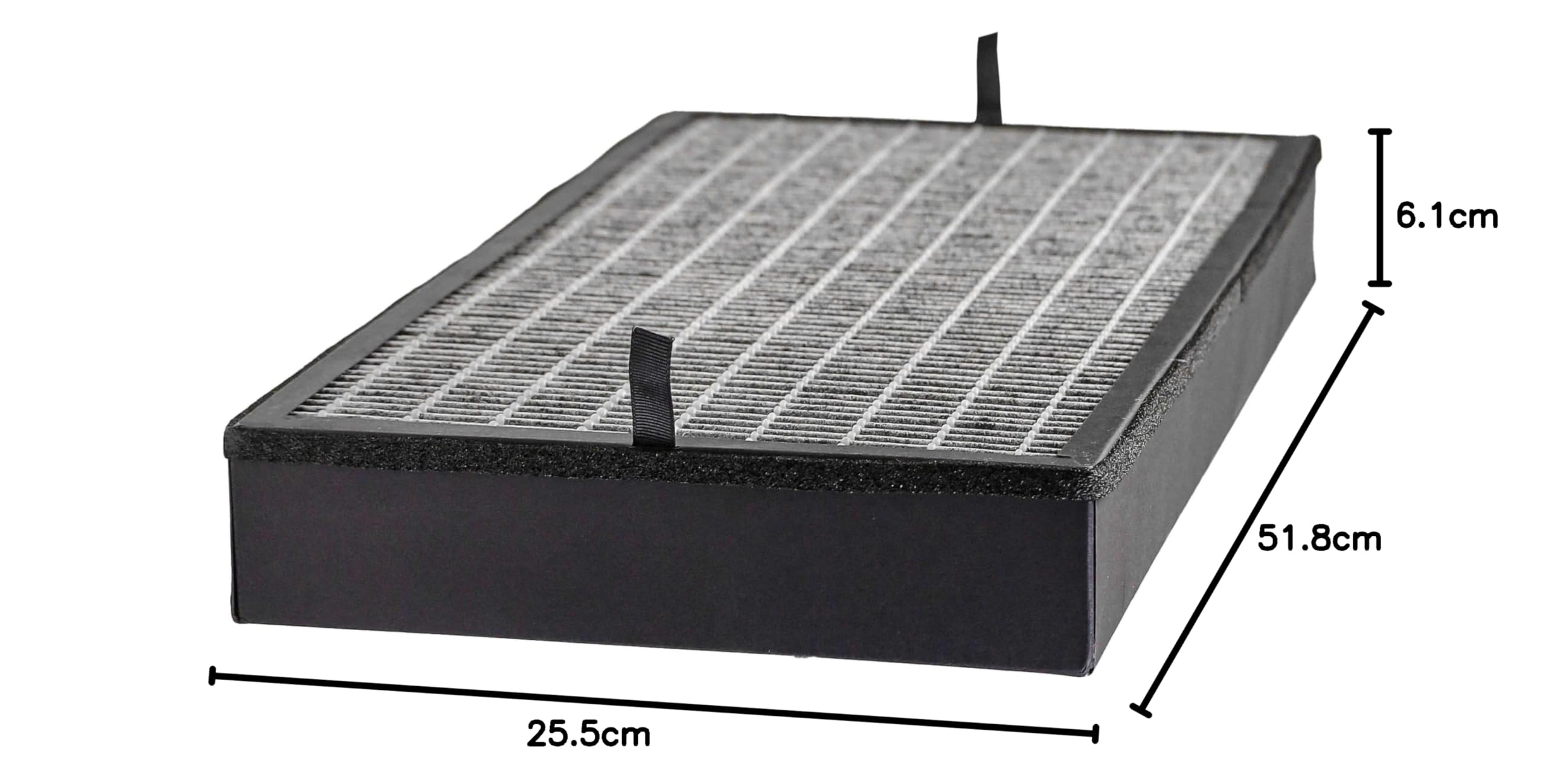 vhbw 4X H11 Filter kompatibel mit Kärcher AF 100 Luftreiniger - Ersatz-Filter mit integriertem Aktivkohle-Filter