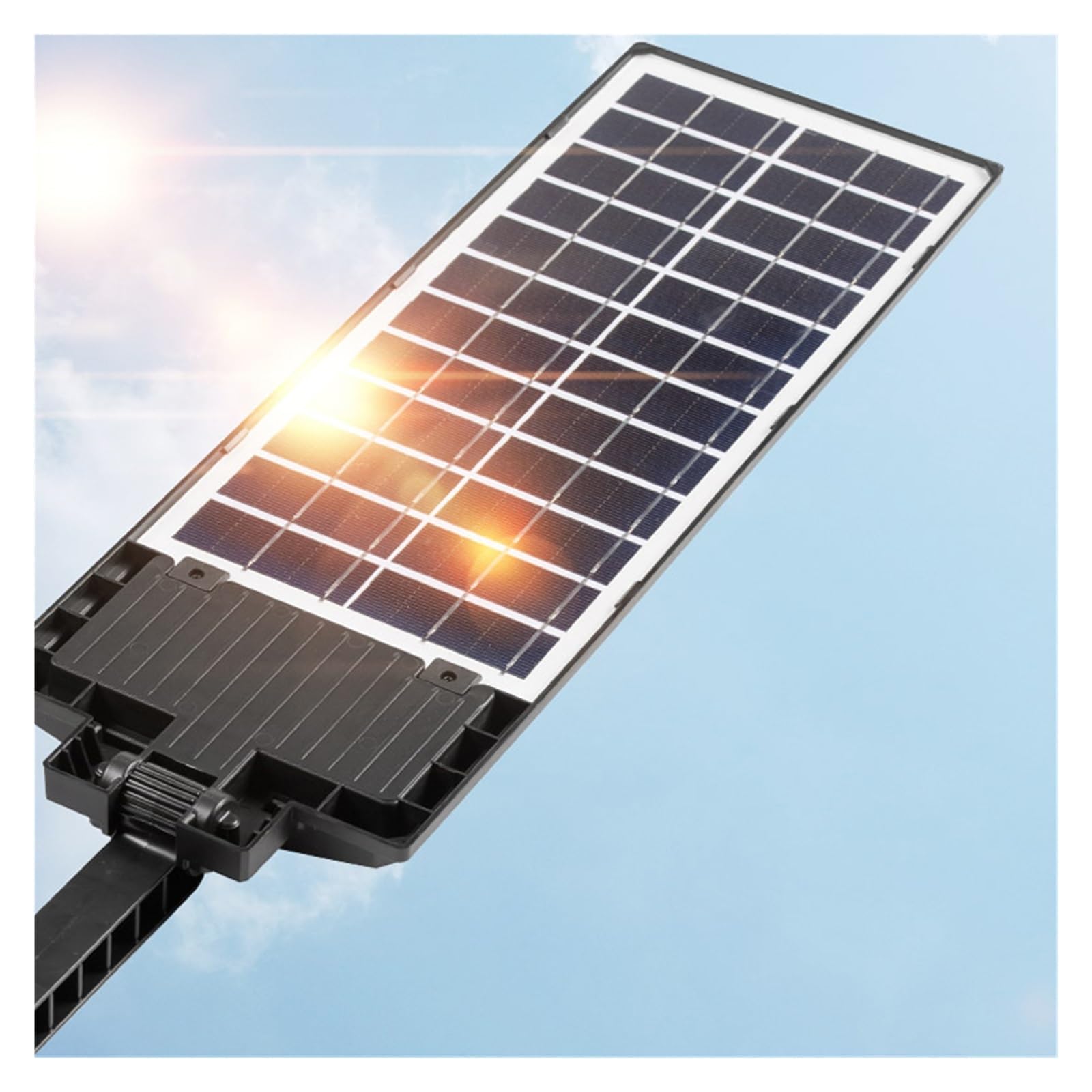 Silne światło LED Mała lampa uliczna Dwurzędowa lampa uliczna 504LED Solarna lampa ogrodowa Indukcyjna lampa uliczna Oświetlenie zewnętrzne,Wysoka Jasność(W789A-2)