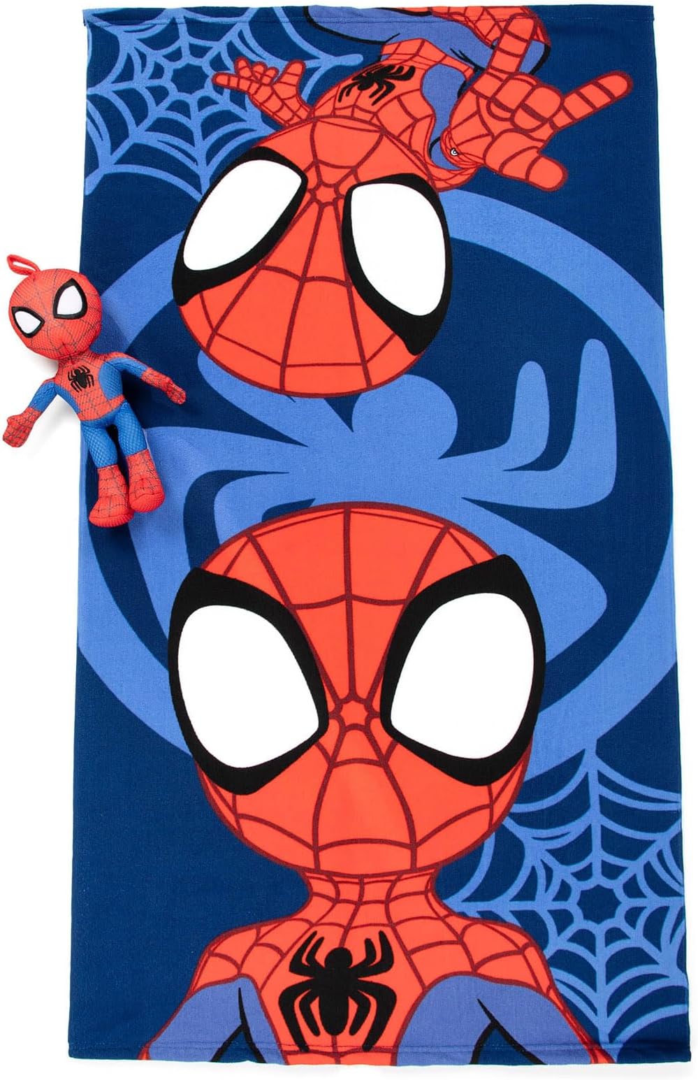 Spiderman Bath Towel Set for Kids Bundle with 40x72