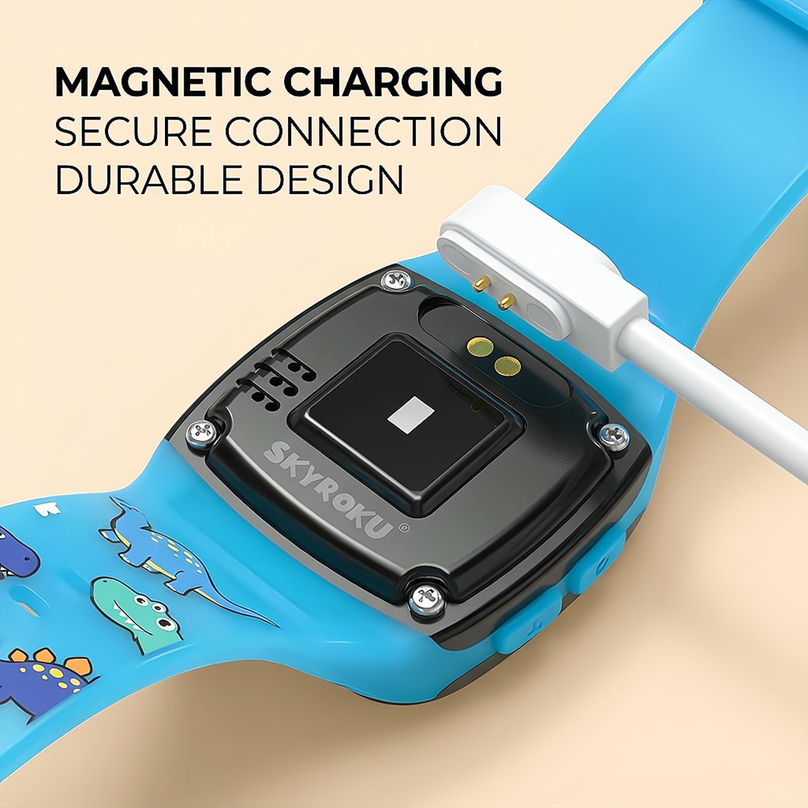 SKYROKU Reloj de silicona para niños con temporizador de entrenamiento para ir al baño con luces intermitentes y tonos musicales, ayuda para entrenamiento de inodoro para niños pequeños, resistente al