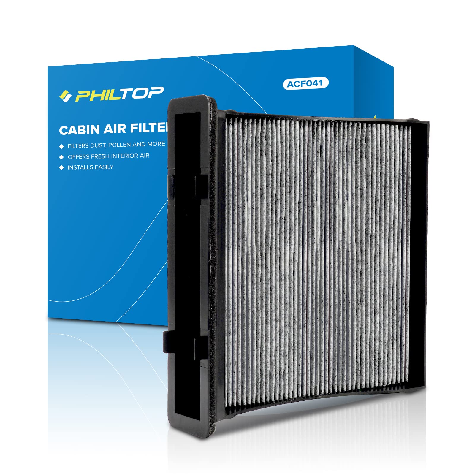 Photo 1 of PHILTOP HEPA Cabin Air Filter w/Activated Carbon, Compatible with CF10930 Subaru Forester 2009-2018, Impreza 2008-2016, XV Crosstrek 2013-2015, Crosstrek 2016-2017, WRX 2015-2021, WRX STI 2015-2021