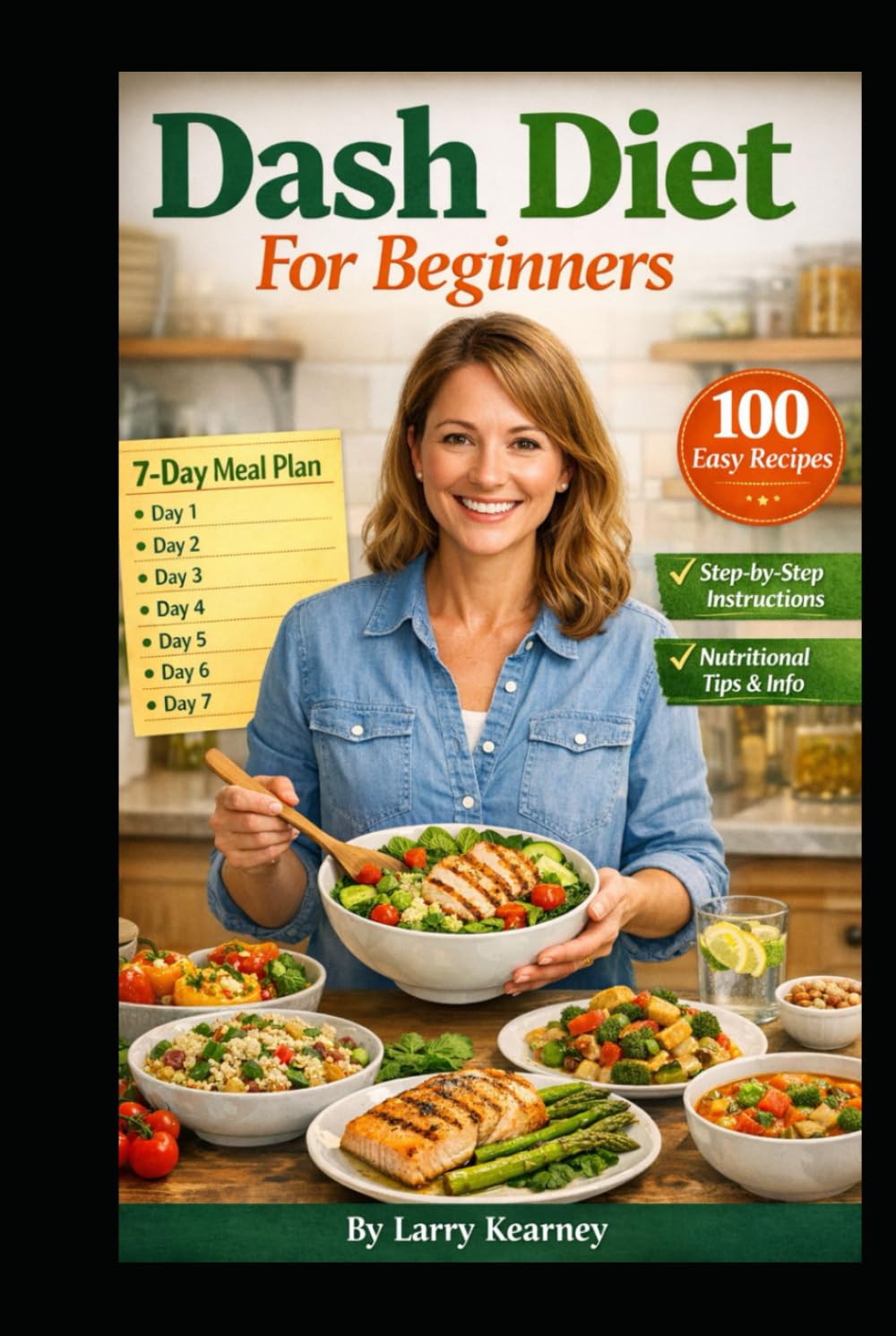 Dash Diet For Beginners: 100 Easy Recipes + A 7-Day Meal Plan to Eat Better and Feel Better Fast
