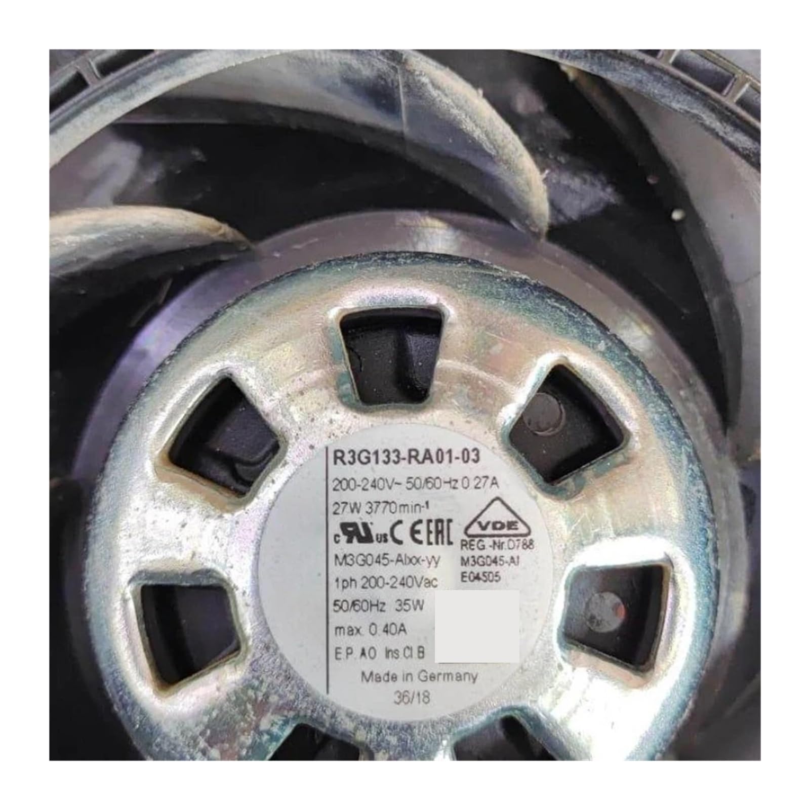 TZFBD R3G133-AE07-18 R3G133-RA01-03 R3G133-AE07-02 200V50W Fan(R3G133-AE07-18)