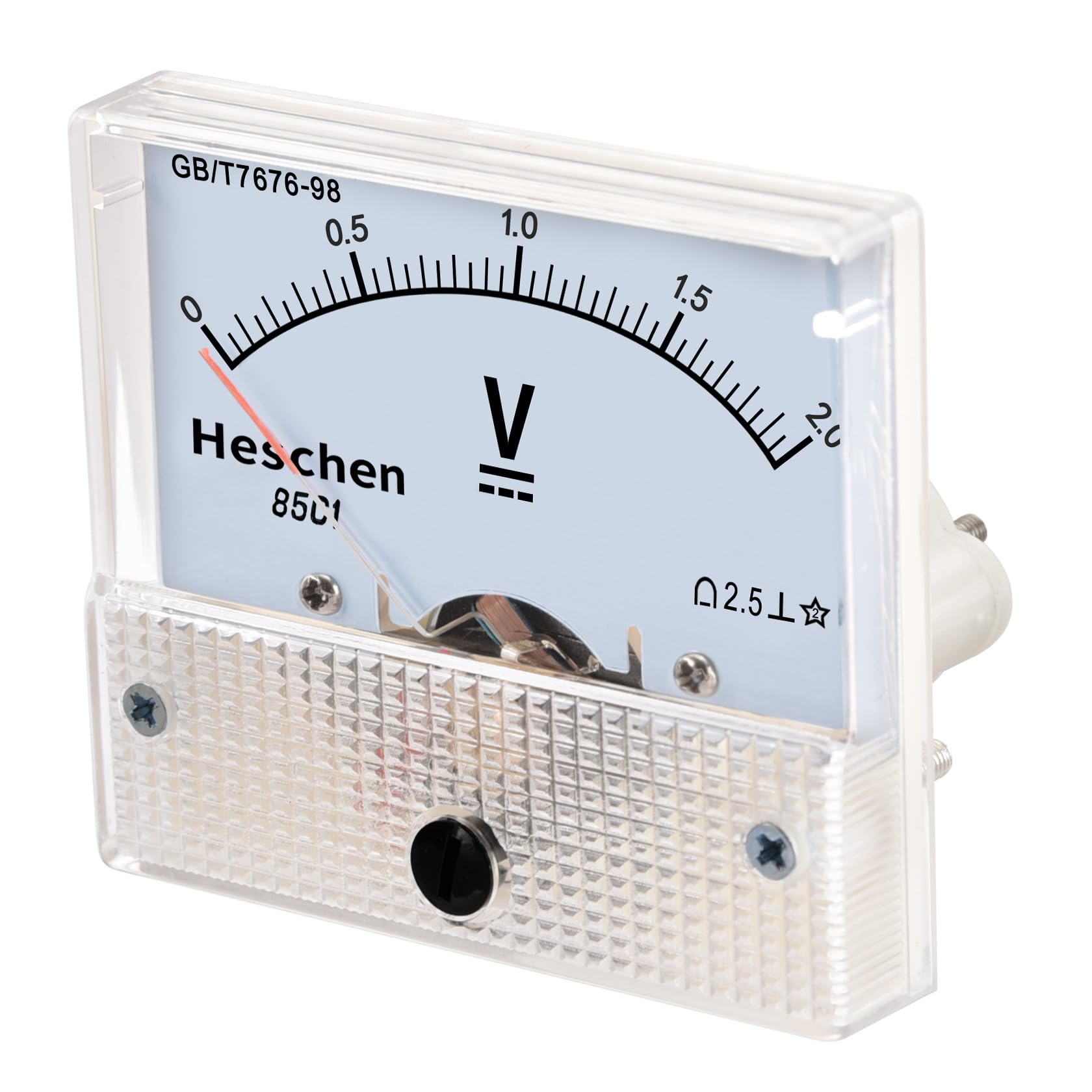 Heschen 85C1-3A Amperometro DC 0-3A classe 2.5 montato a pannello